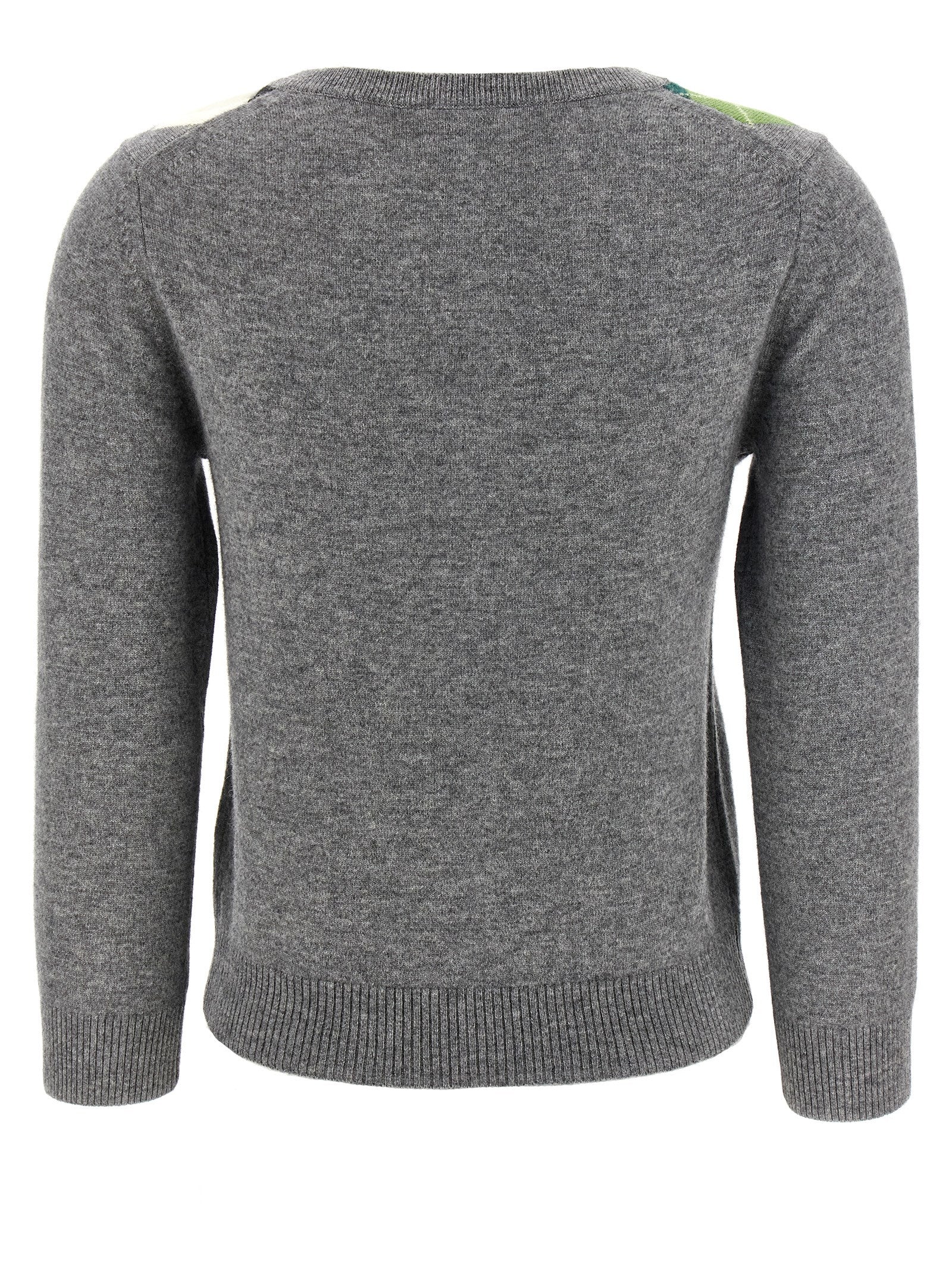 Ganni 'Grey Check' Cardigan