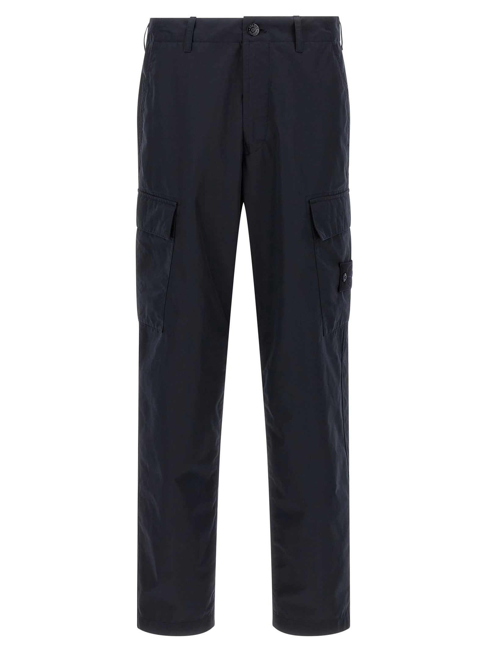 Stone Island Logo Badge Cargo Pants