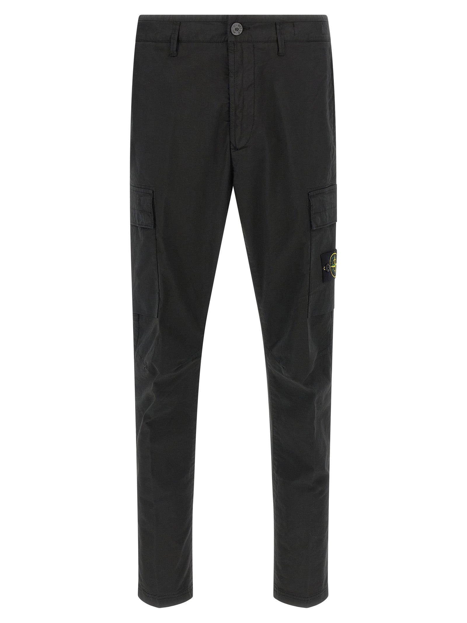 Stone Island Cargo Pants Logo Badge