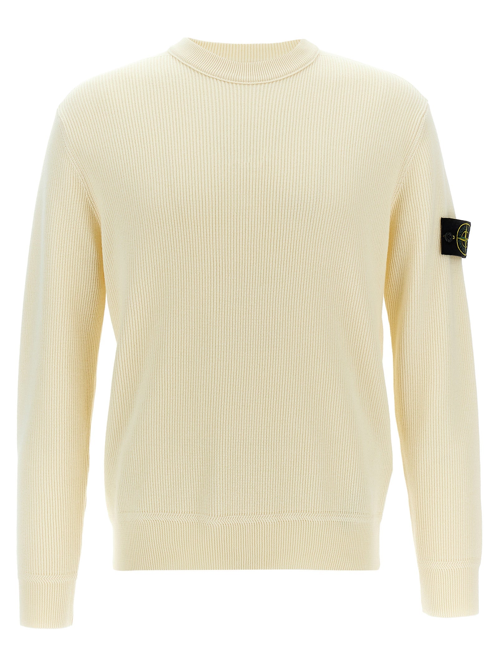 Stone Island Ribbed Wool Sweater