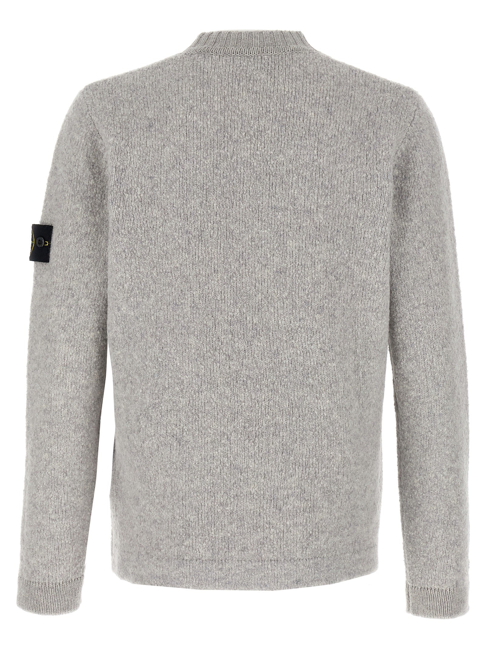 Stone Island Bouclé Wool Sweater