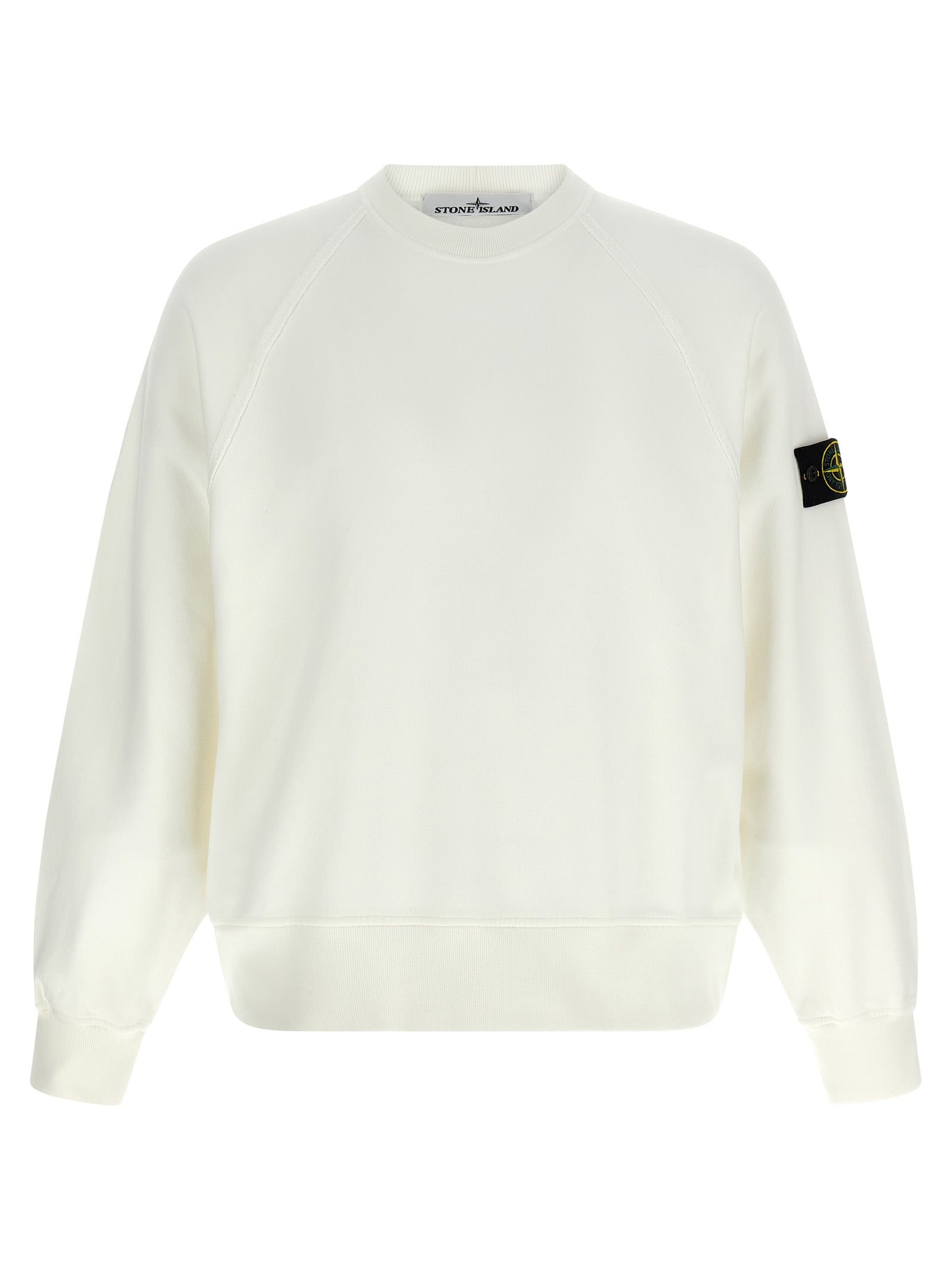 Stone Island Logo Badge Sweatshirt