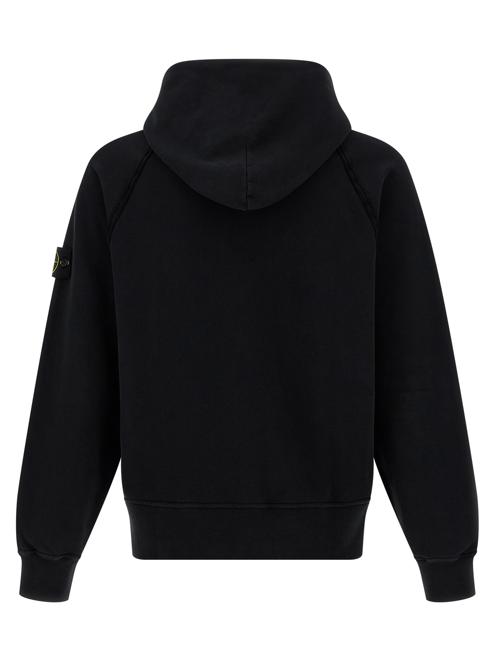 Stone Island Logo Badge Hoodie