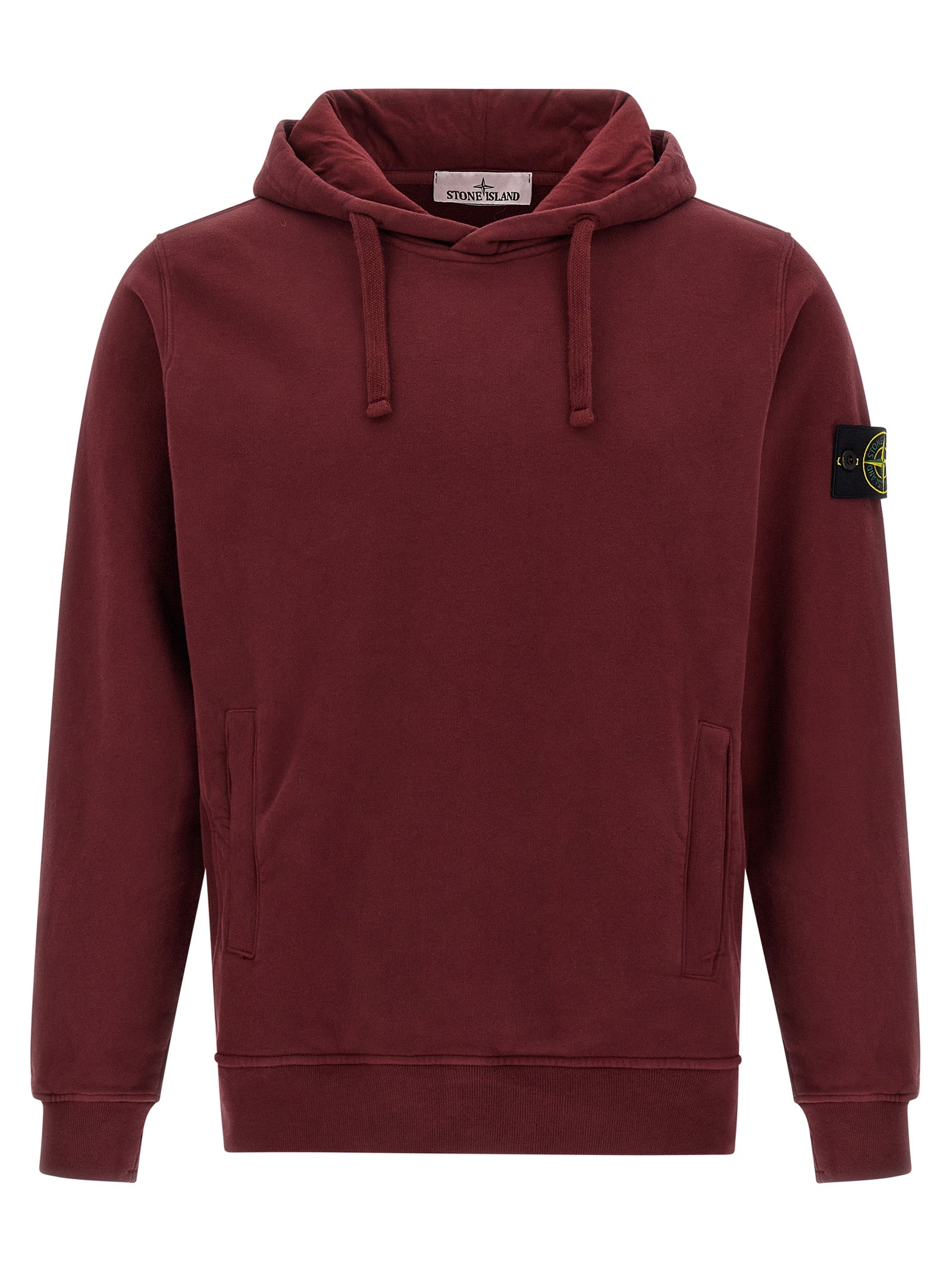 Stone Island Logo Badge Hoodie