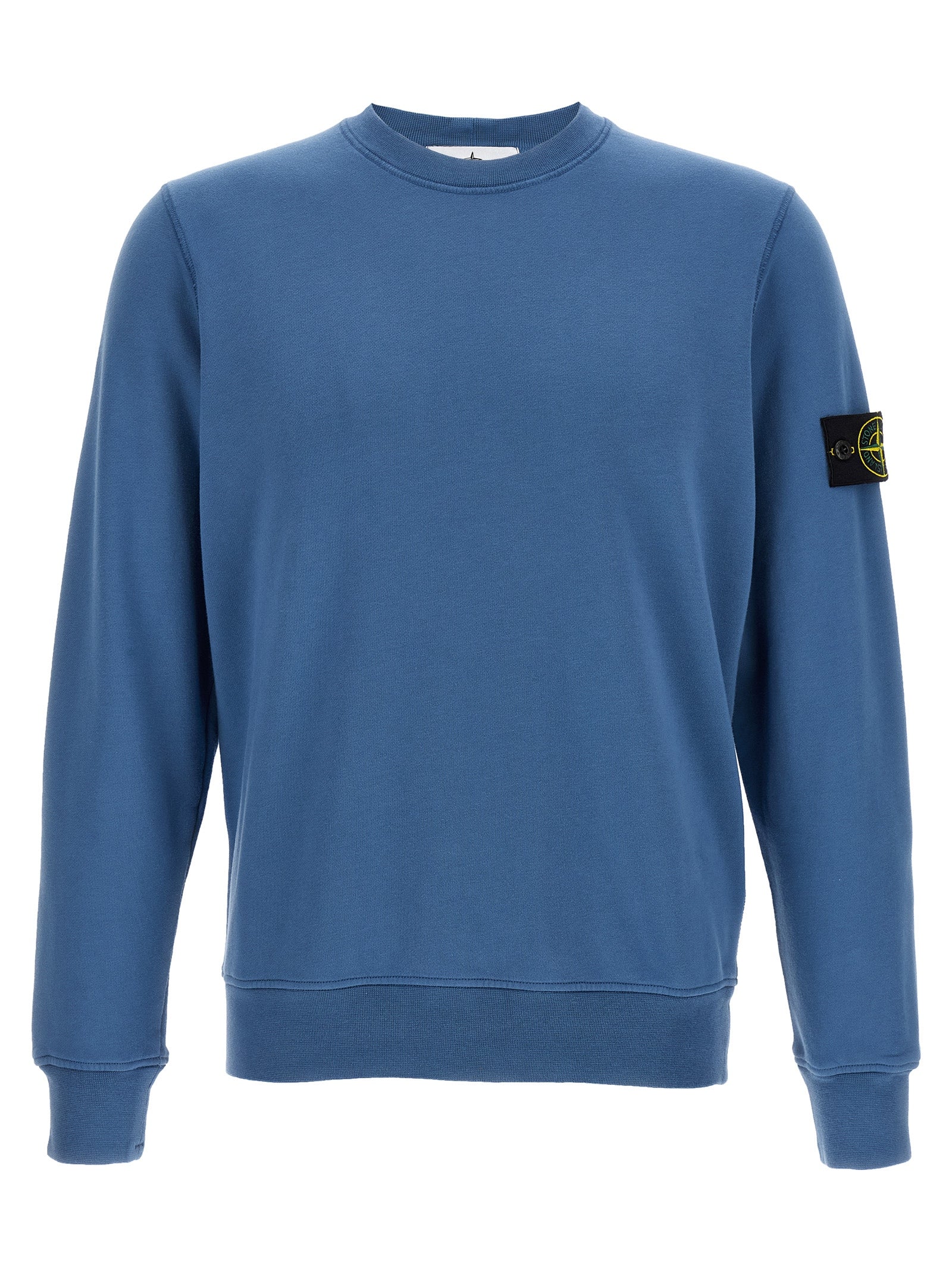 Stone Island Logo Badge Sweatshirt