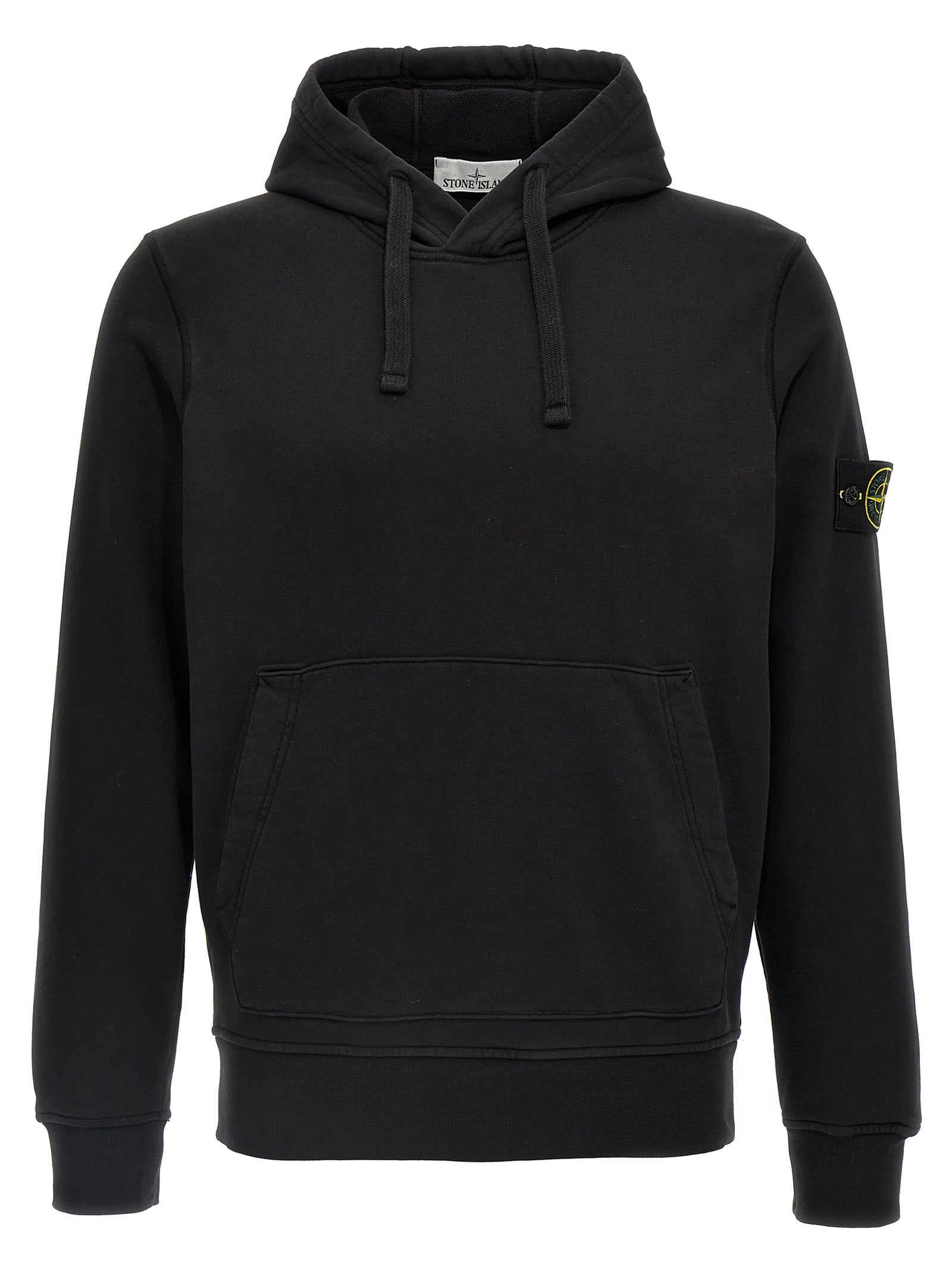 Stone Island Logo Badge Hoodie