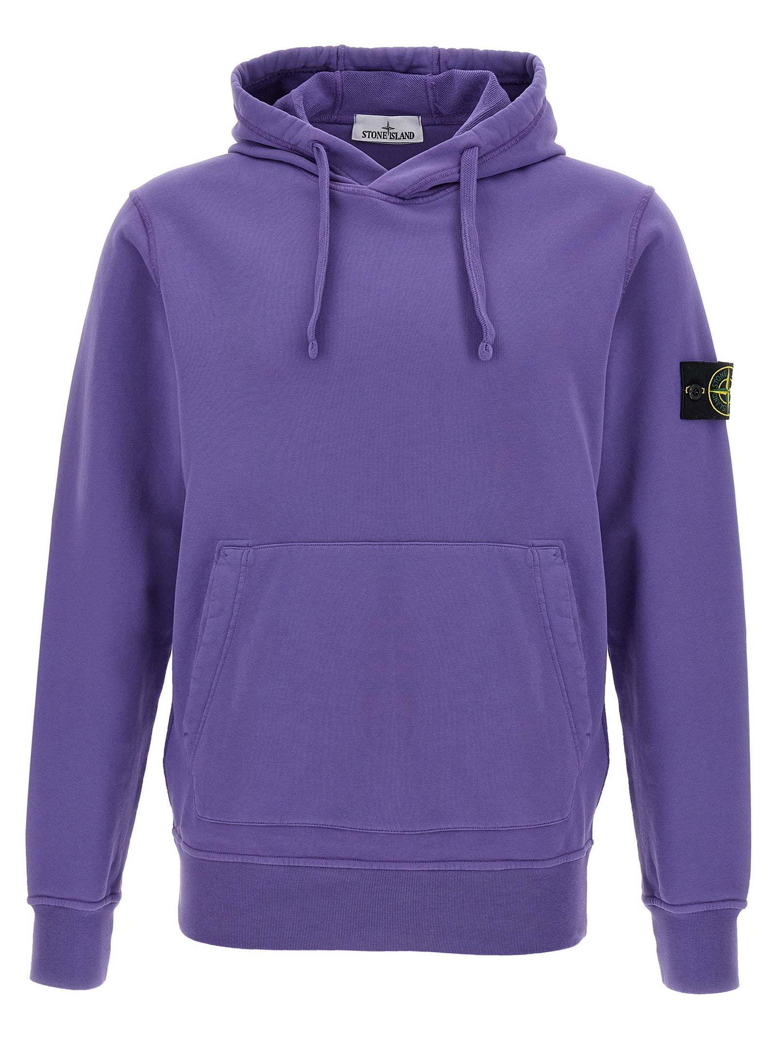 Stone Island Logo Badge Hoodie