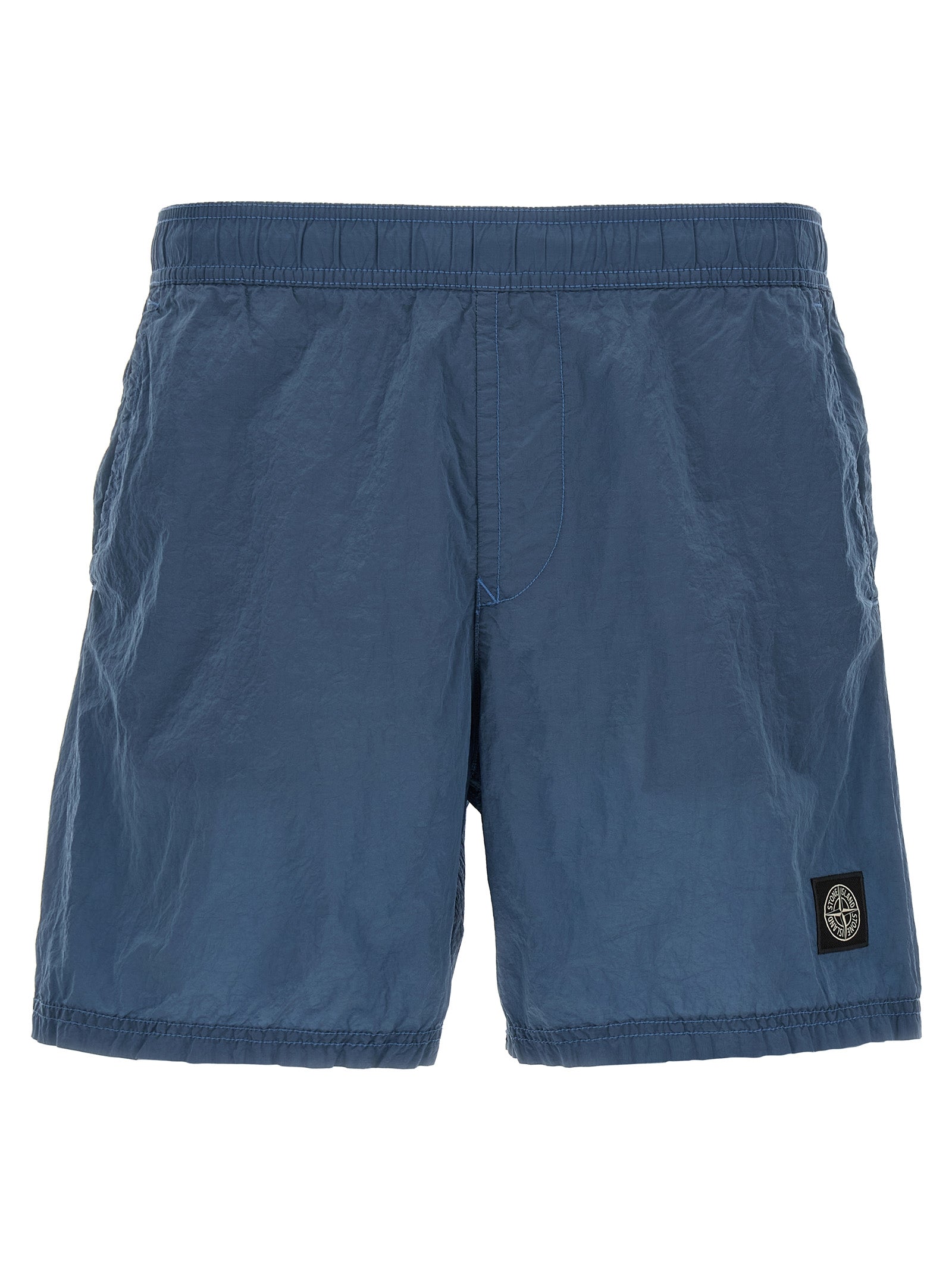 Stone Island Logo Patch Swim Shorts