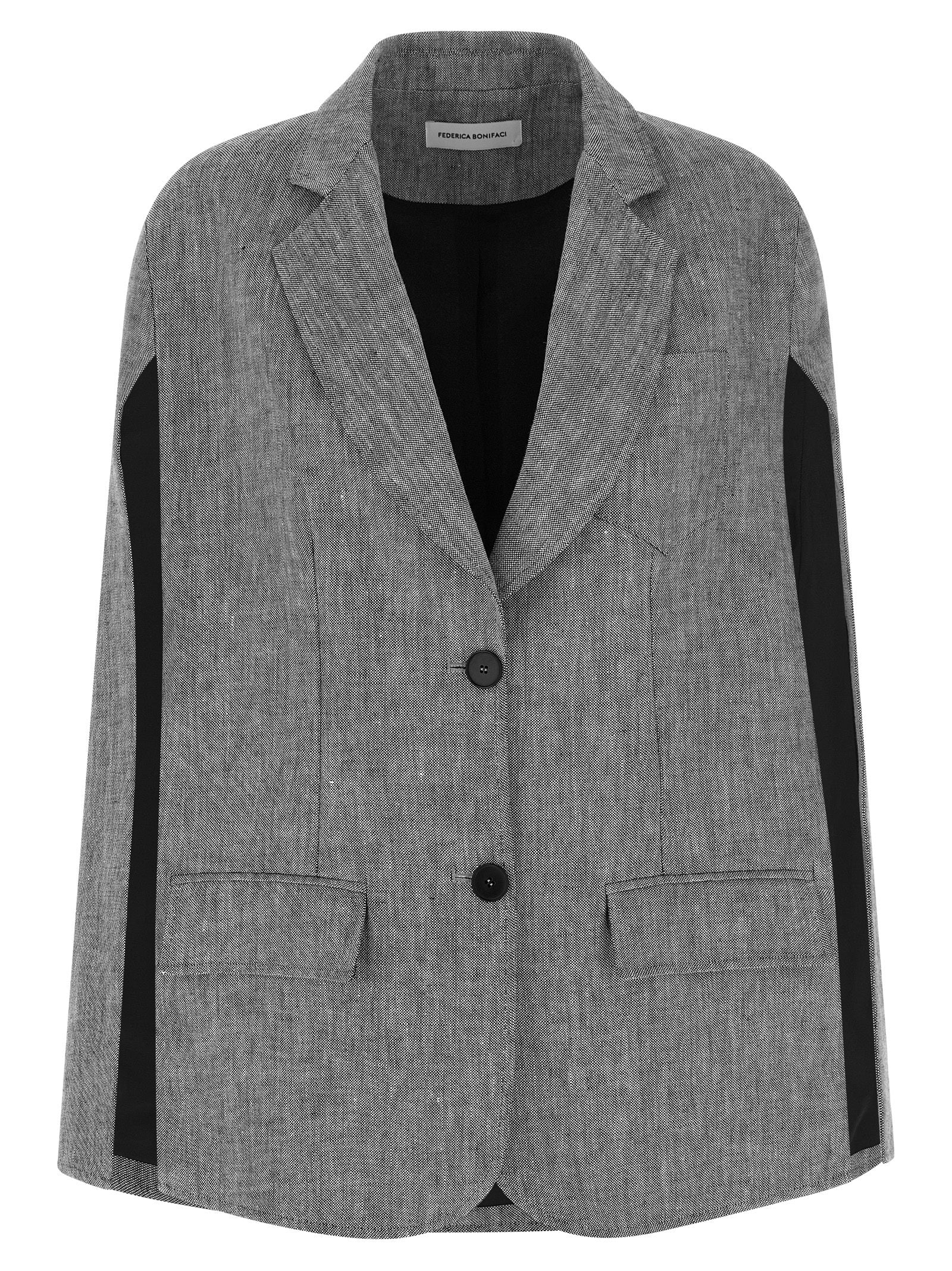 Federica Bonifaci 'Single-Breasted' Cape