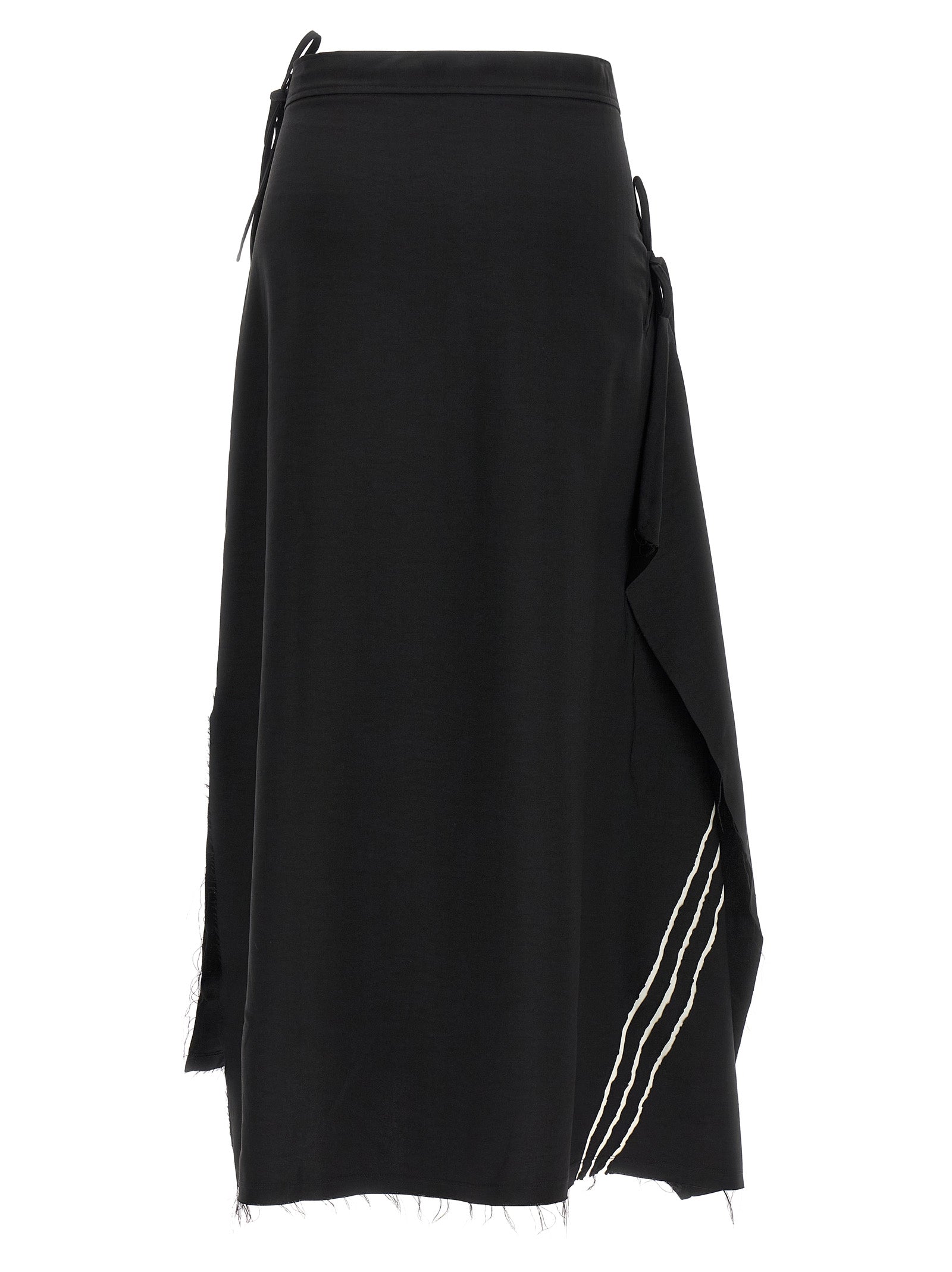 Y-3 'Y-3 Sport Uniform Raw Cut 3-Stripes' Skirt