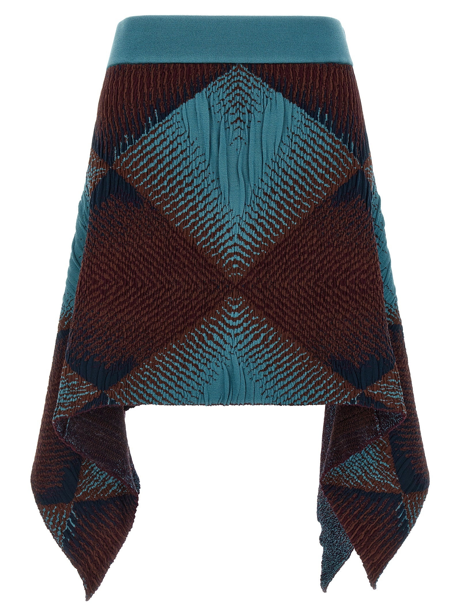 Kiko Kostadinov 'Ikat Argyle' Skirt