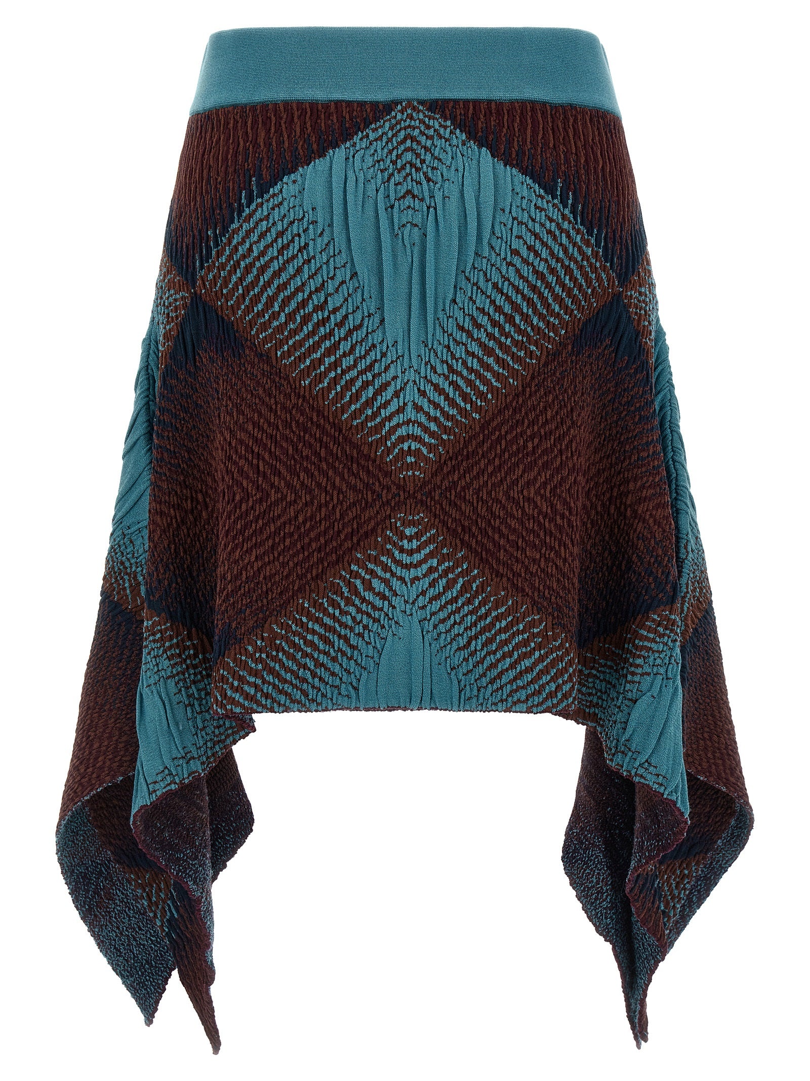 Kiko Kostadinov 'Ikat Argyle' Skirt