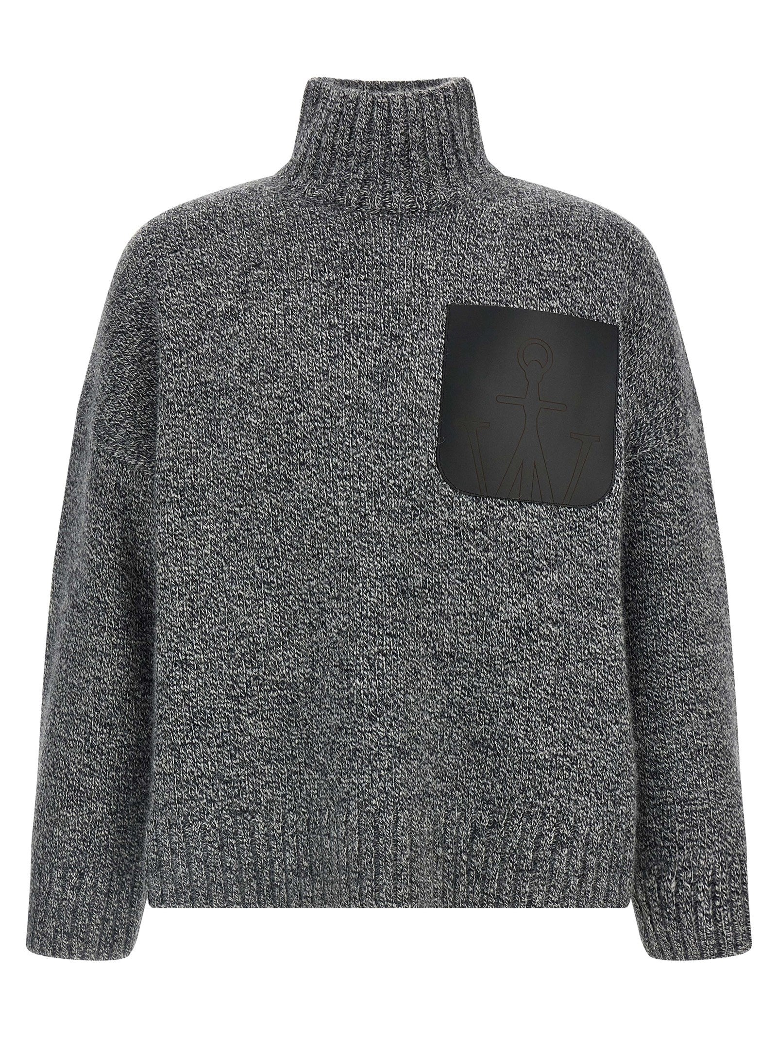 J.W.Anderson 'Leather Patch Pocket' Sweater