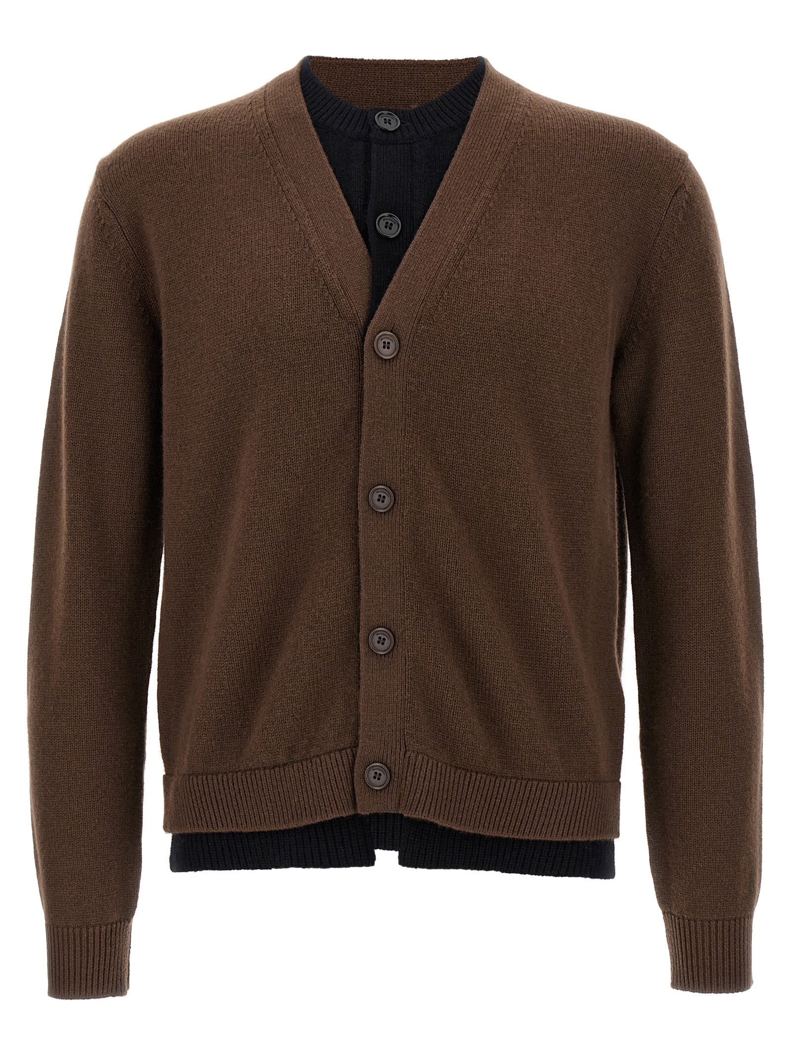 J.W.Anderson 'Contrast Layered' Cardigan