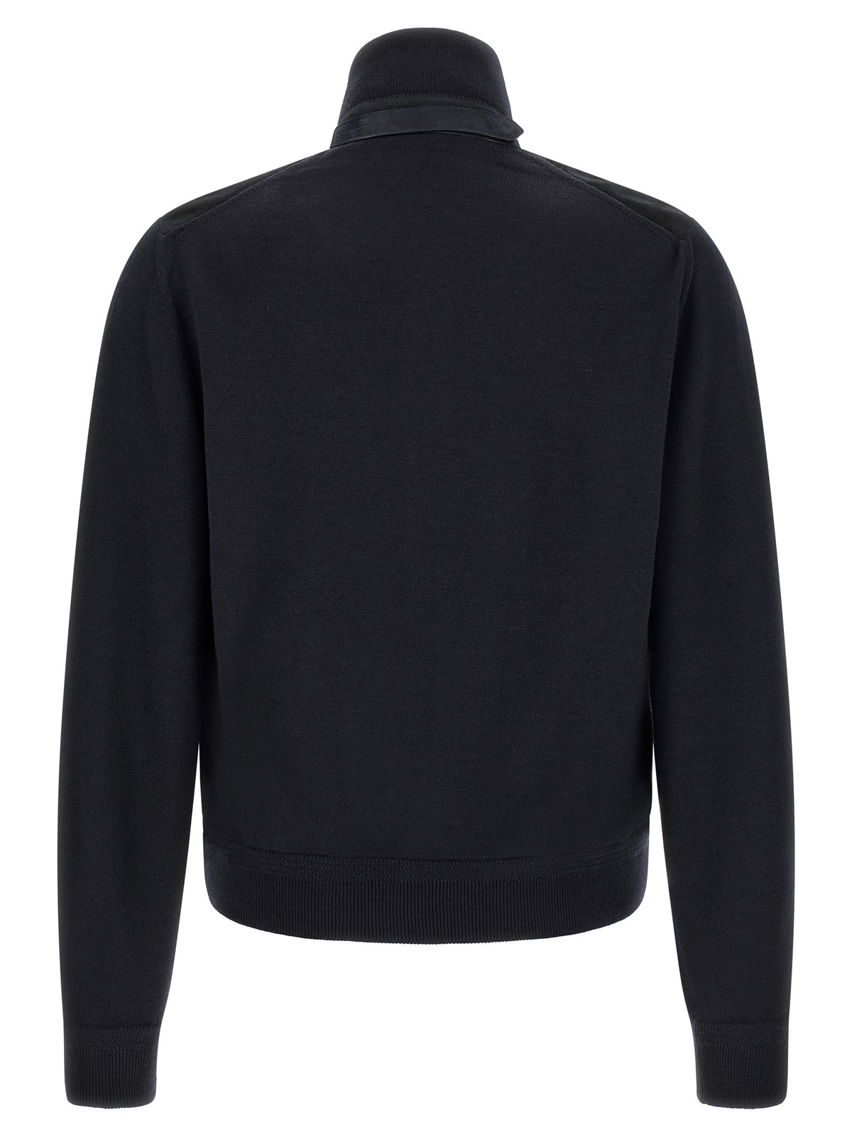 Tom Ford Two-Material Cardigan