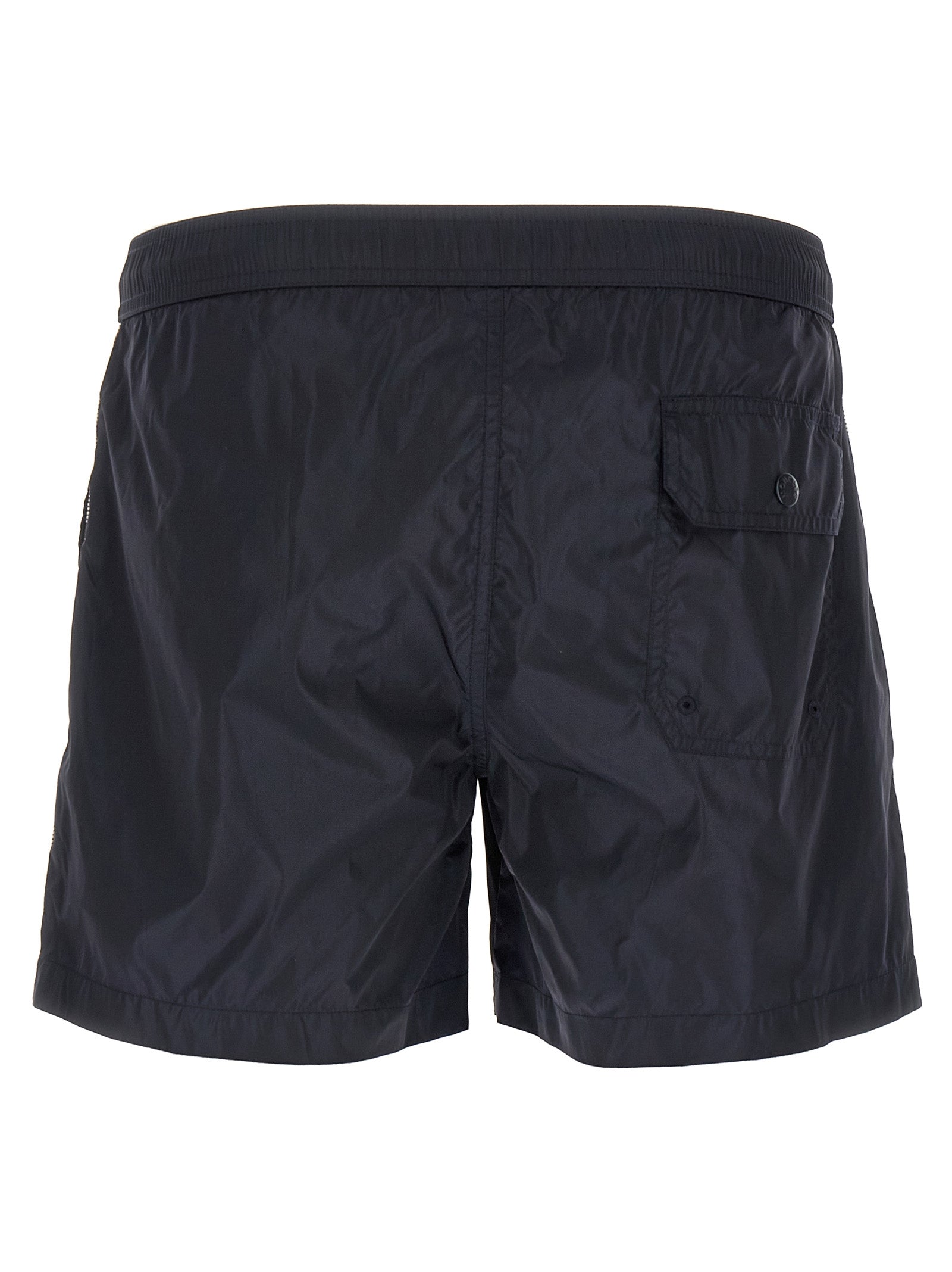 Moncler Tricolor Ribbon Swimsuit