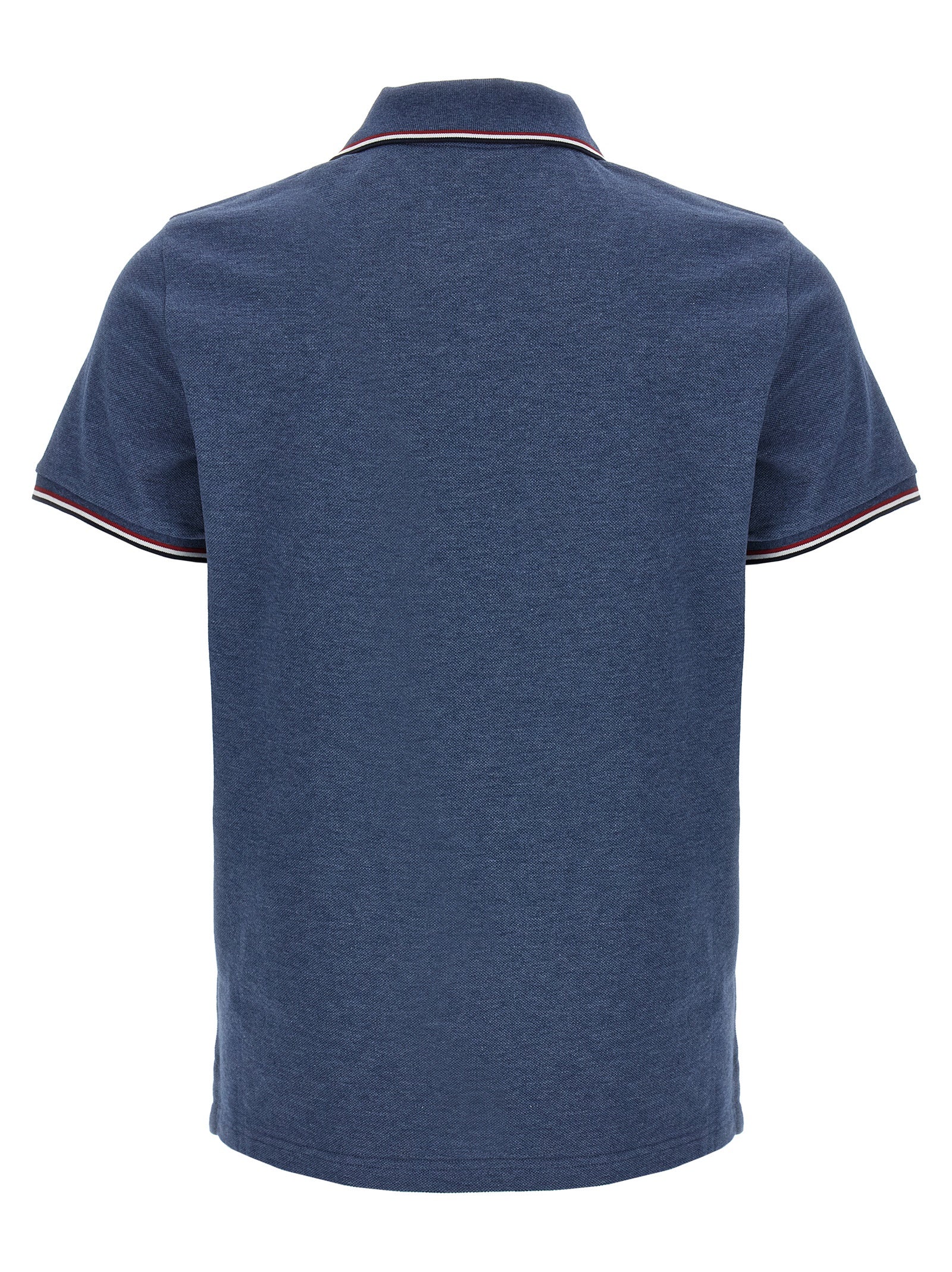 Moncler Tricolor Detail Polo Shirt