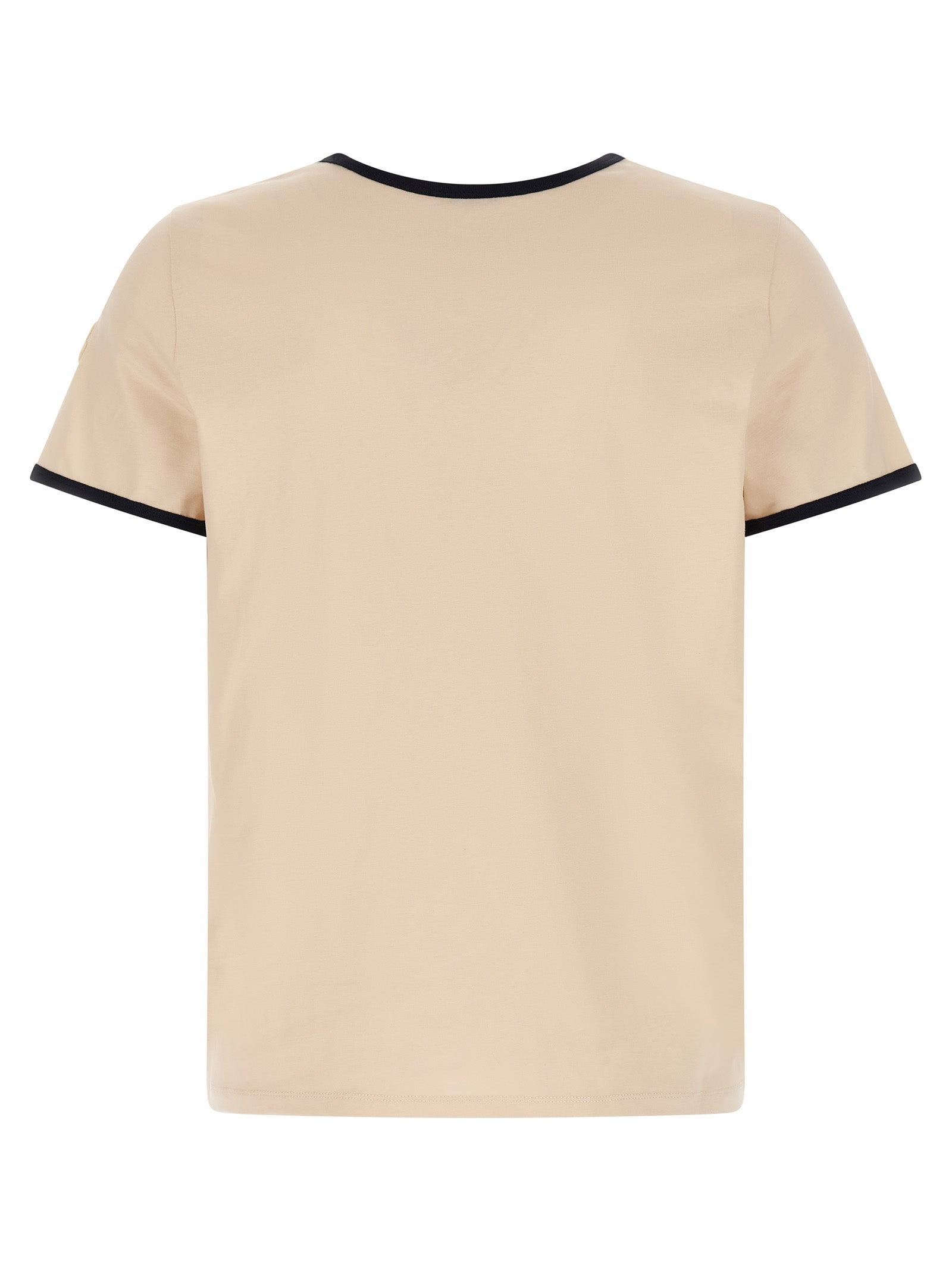 Moncler Logo Embroidery Pocket T-Shirt