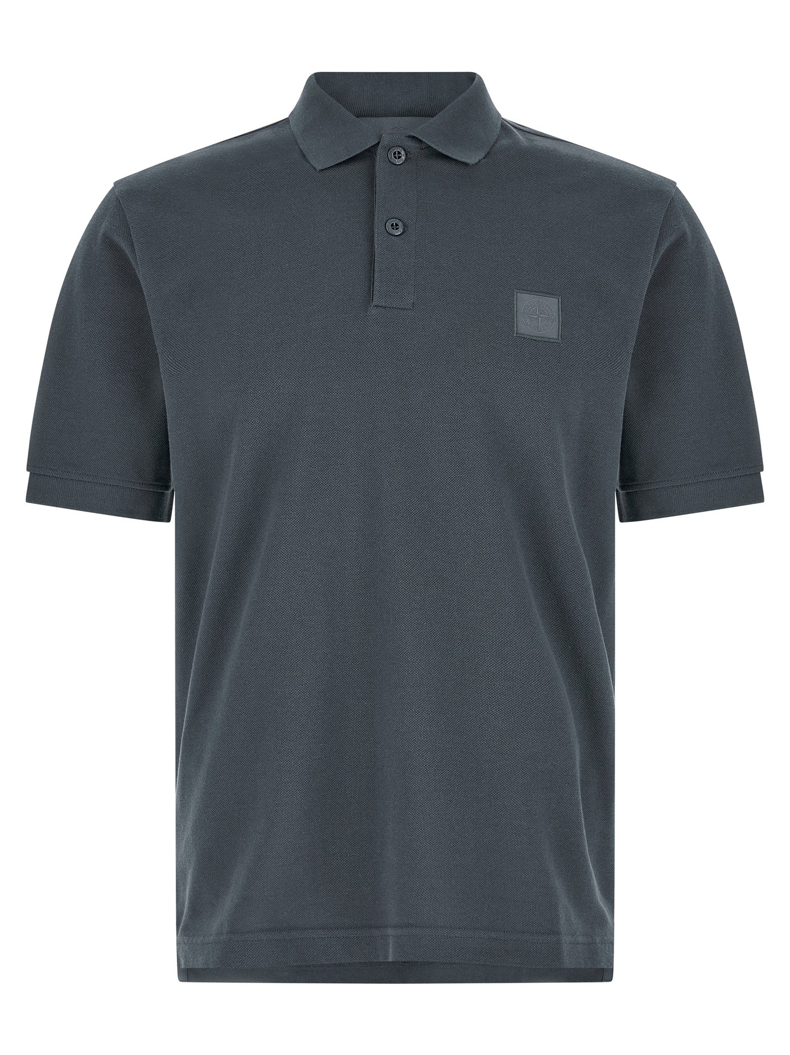 Stone Island 'Compass' Logo Polo Shirt