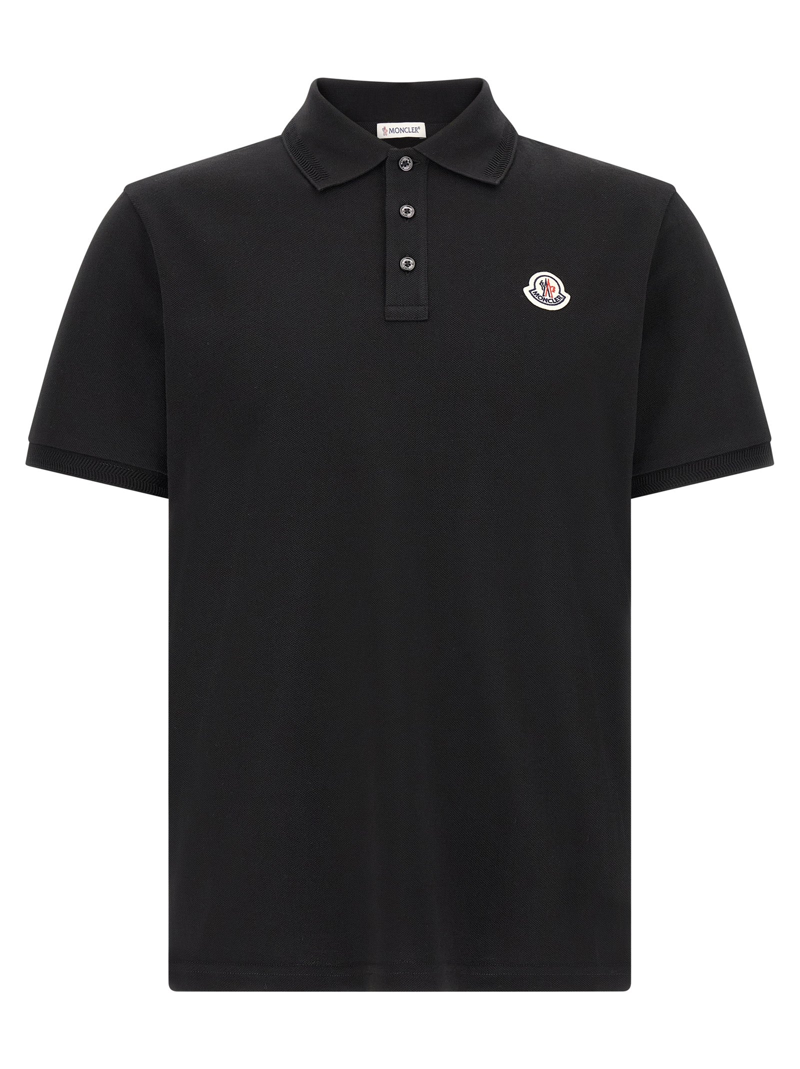 Moncler Logo Patch Polo Shirt
