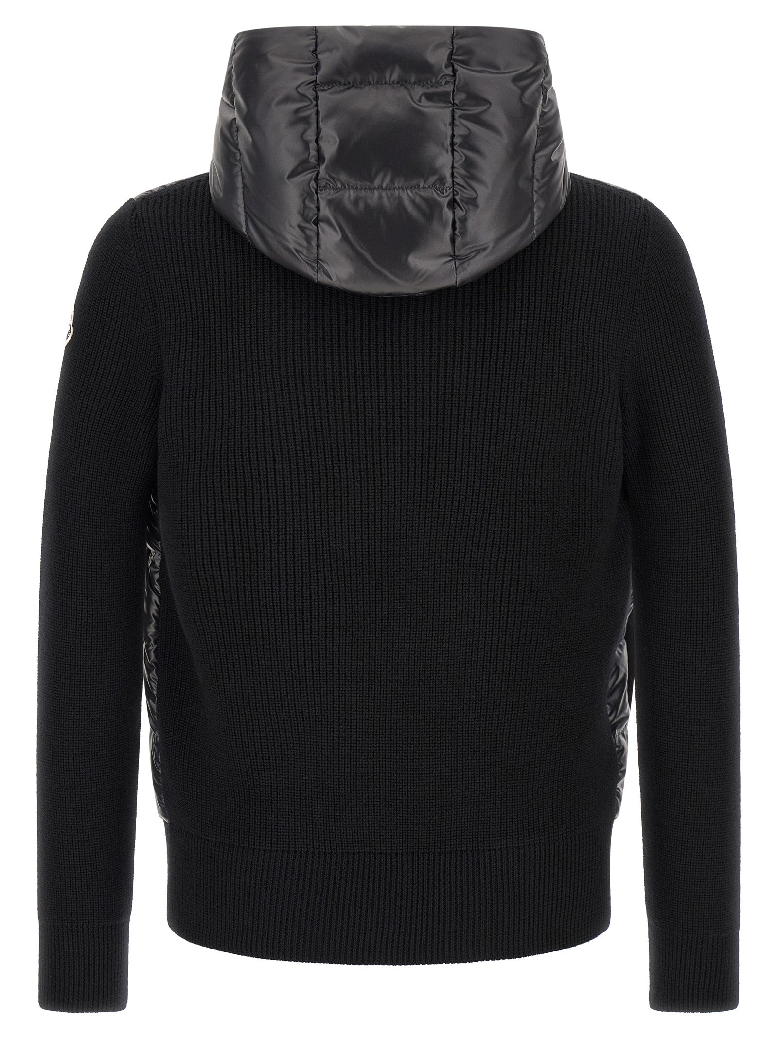 Moncler Padded Cardigan With Hood