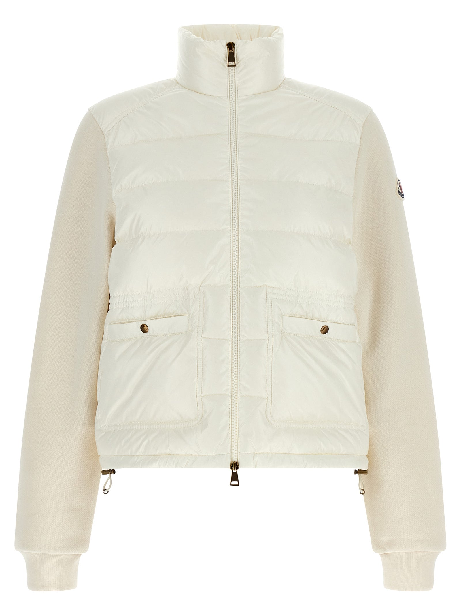 Moncler Two-Material Cardigan