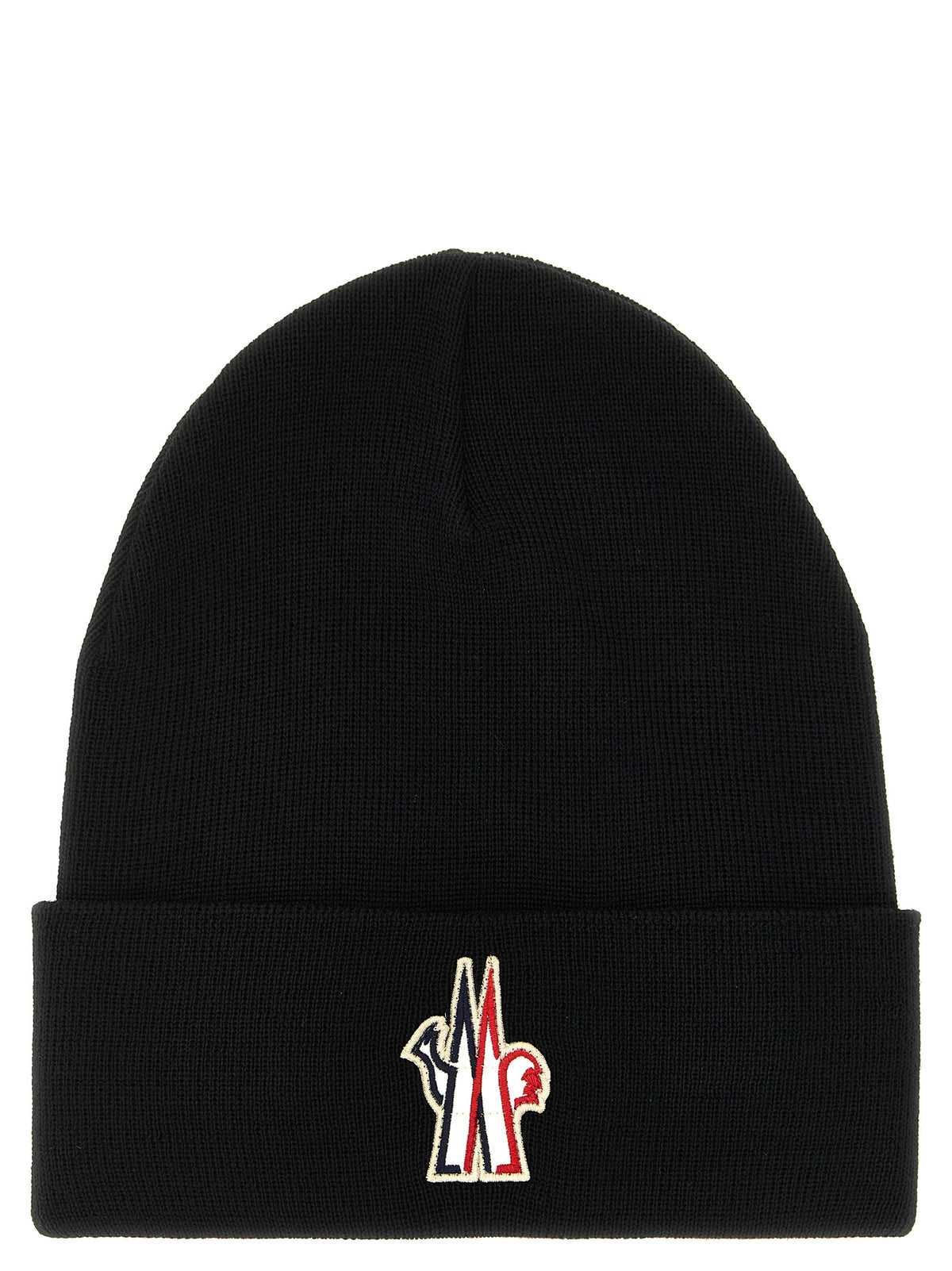Moncler Grenoble Logo Patch Beanie