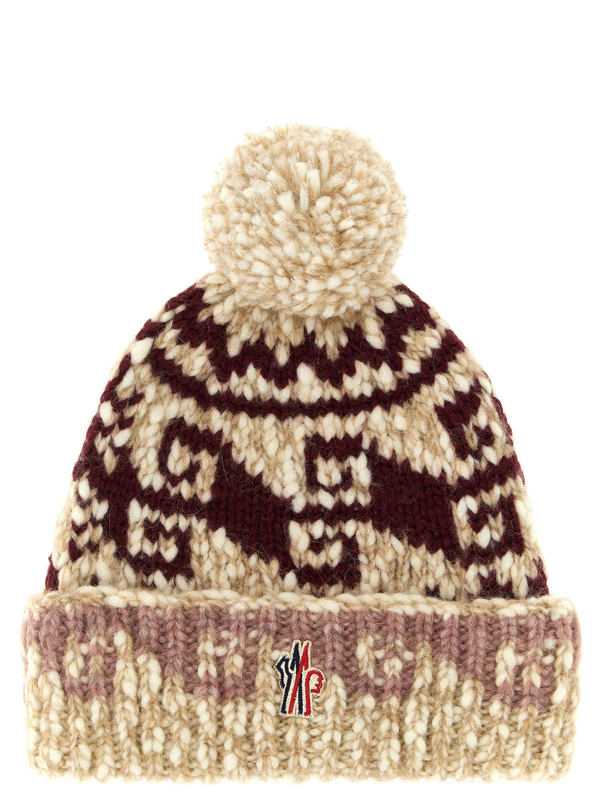 Moncler Grenoble Multicolor Pon Pon Beanie