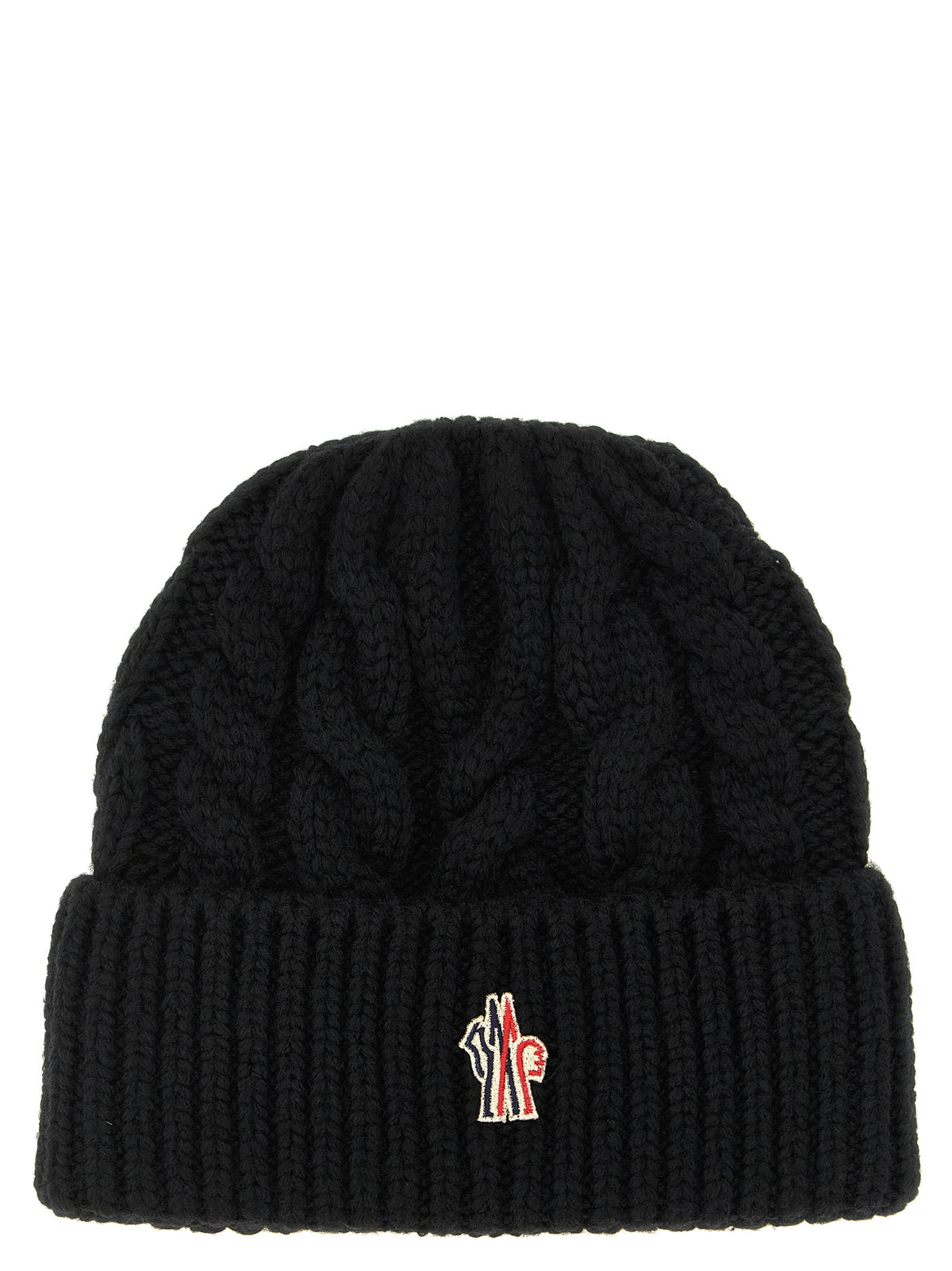 Moncler Grenoble Logo Patch Beanie
