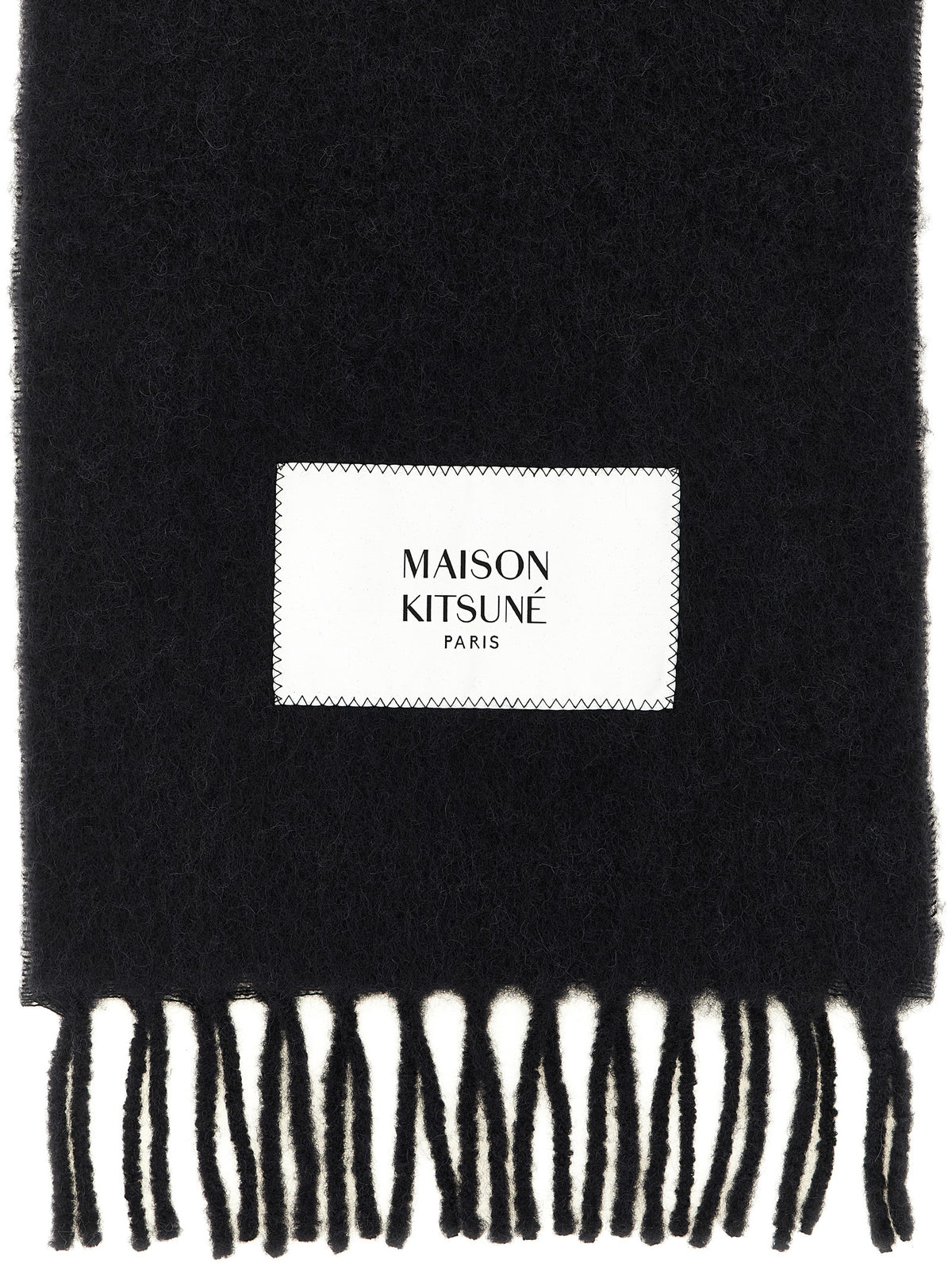 Maison Kitsune Logo Scarf