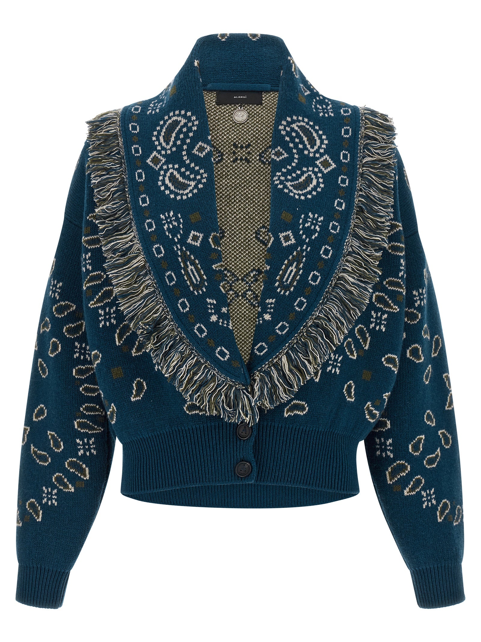 Alanui 'Bandana' Thistle Bomber Cards