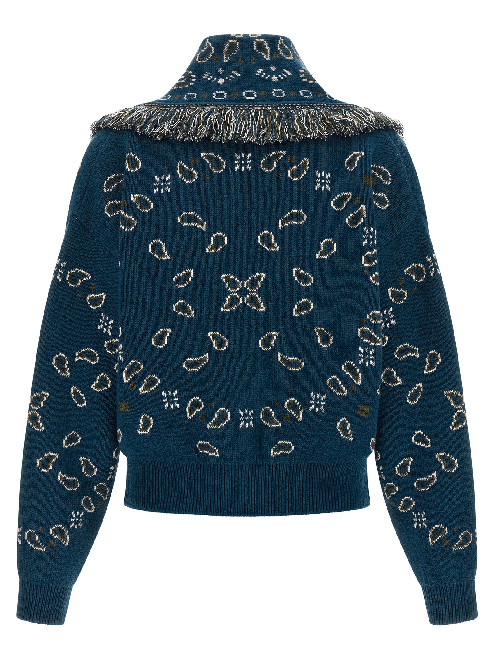 Alanui 'Bandana' Thistle Bomber Cards