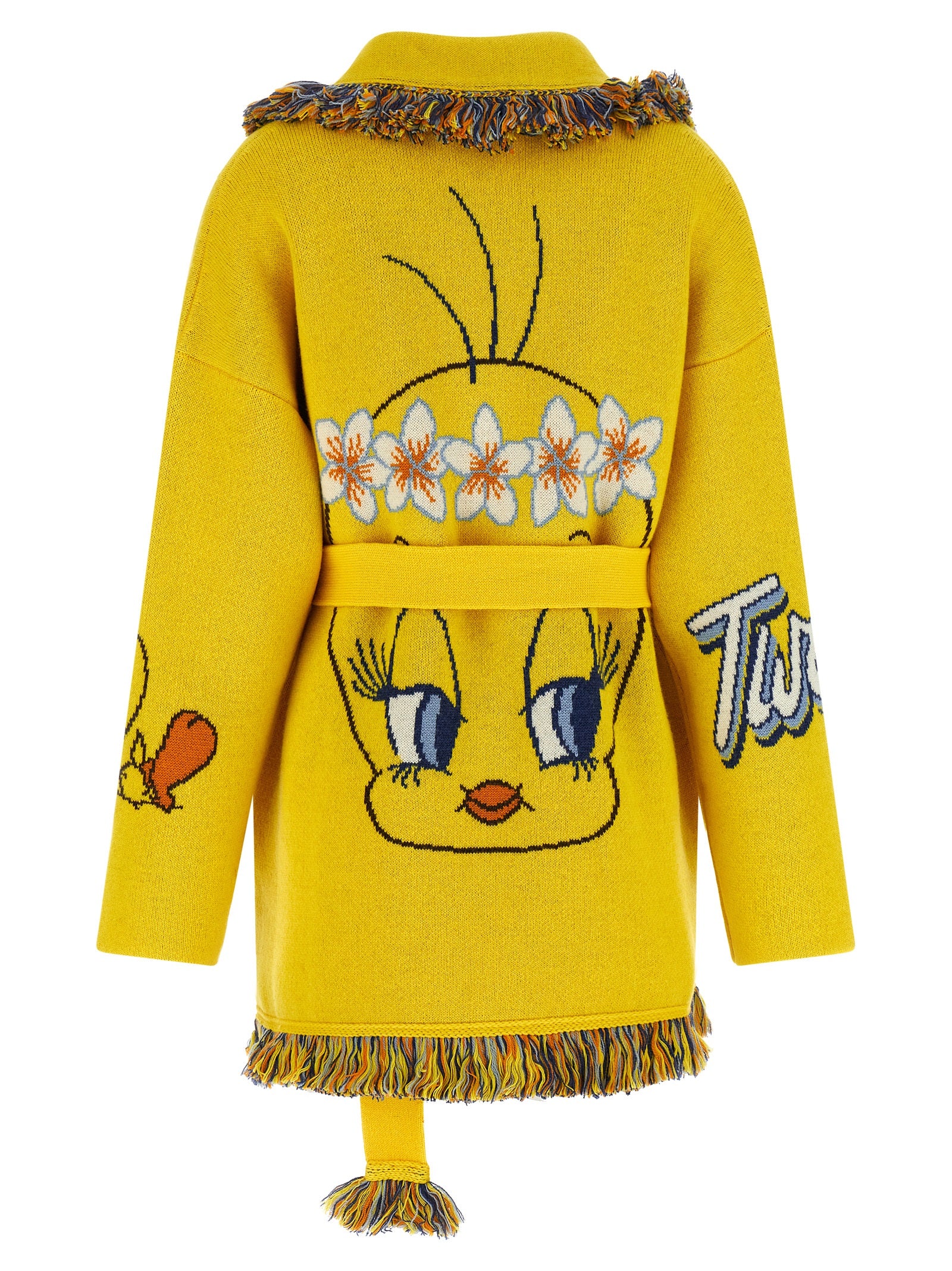 Alanui Alanui X Looney Tunes 'Hula Tweety' Cardigan