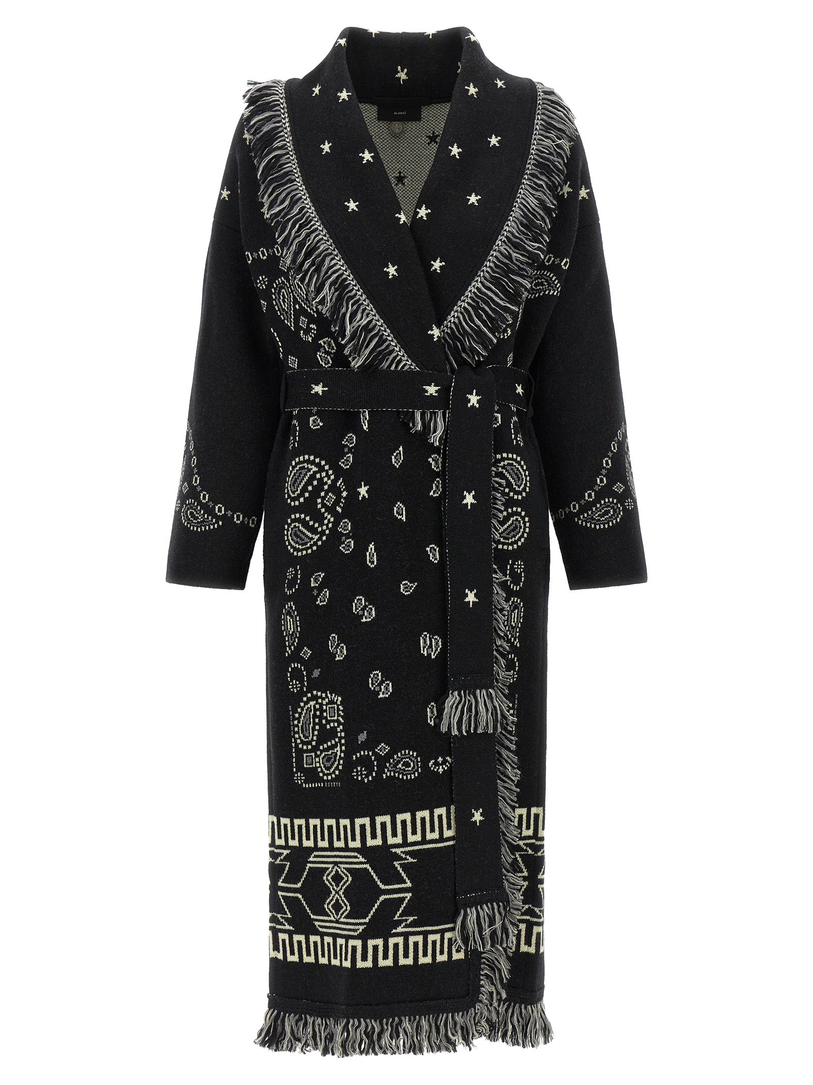 Alanui 'Bandana' Long Coat