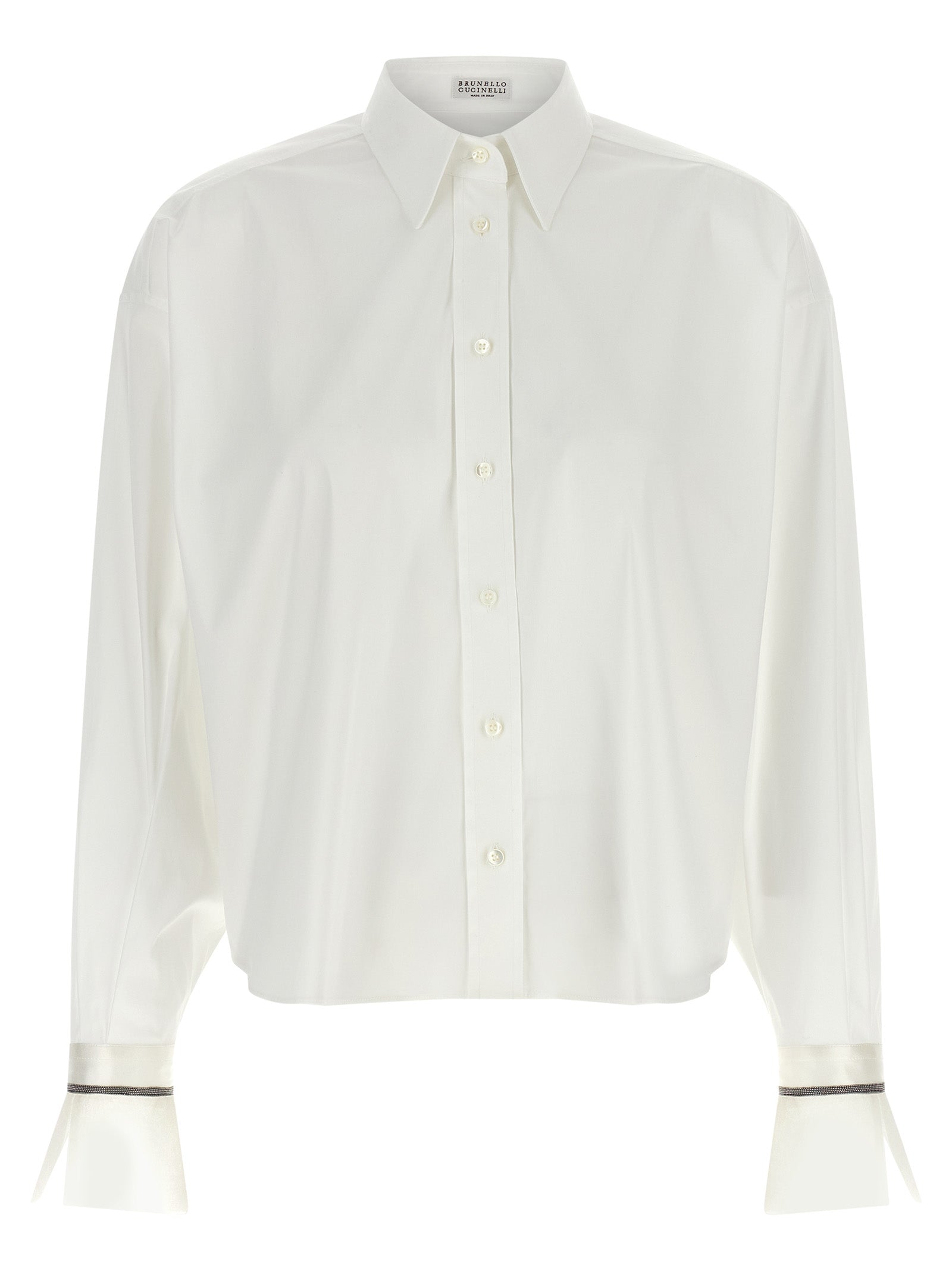 Brunello Cucinelli 'Shiny Cuffs' Shirt