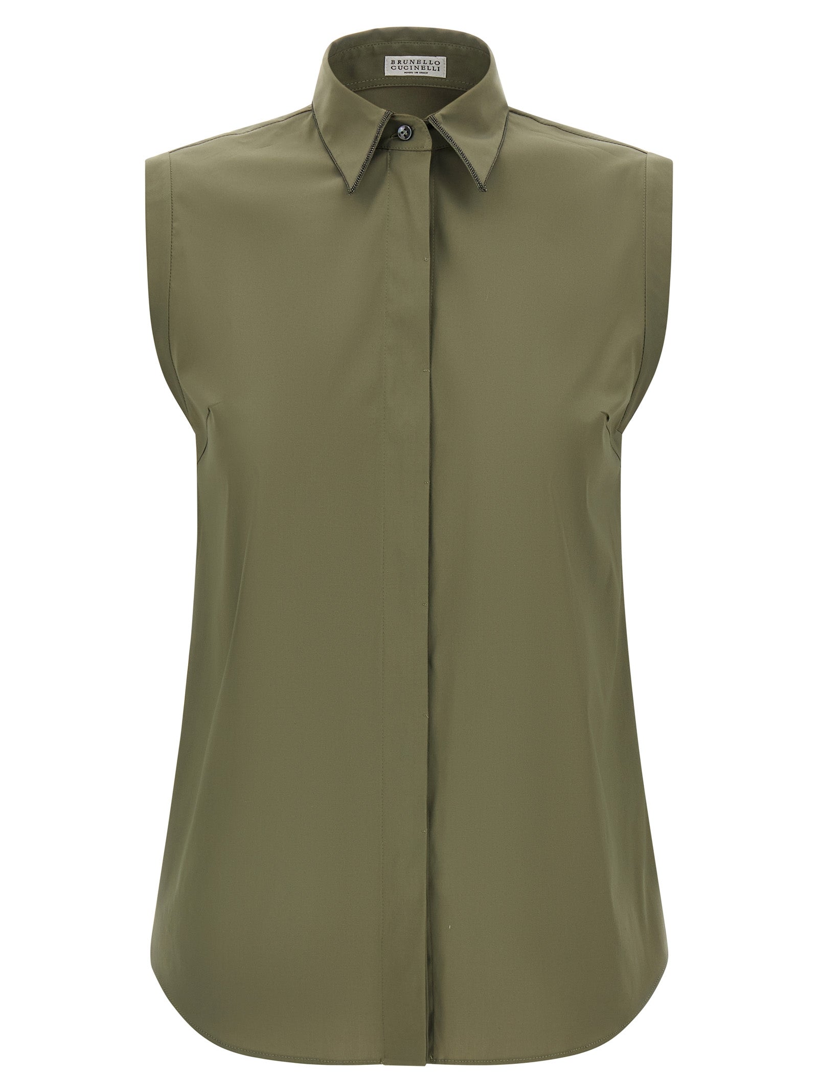 Brunello Cucinelli 'Shiny Trim' Shirt