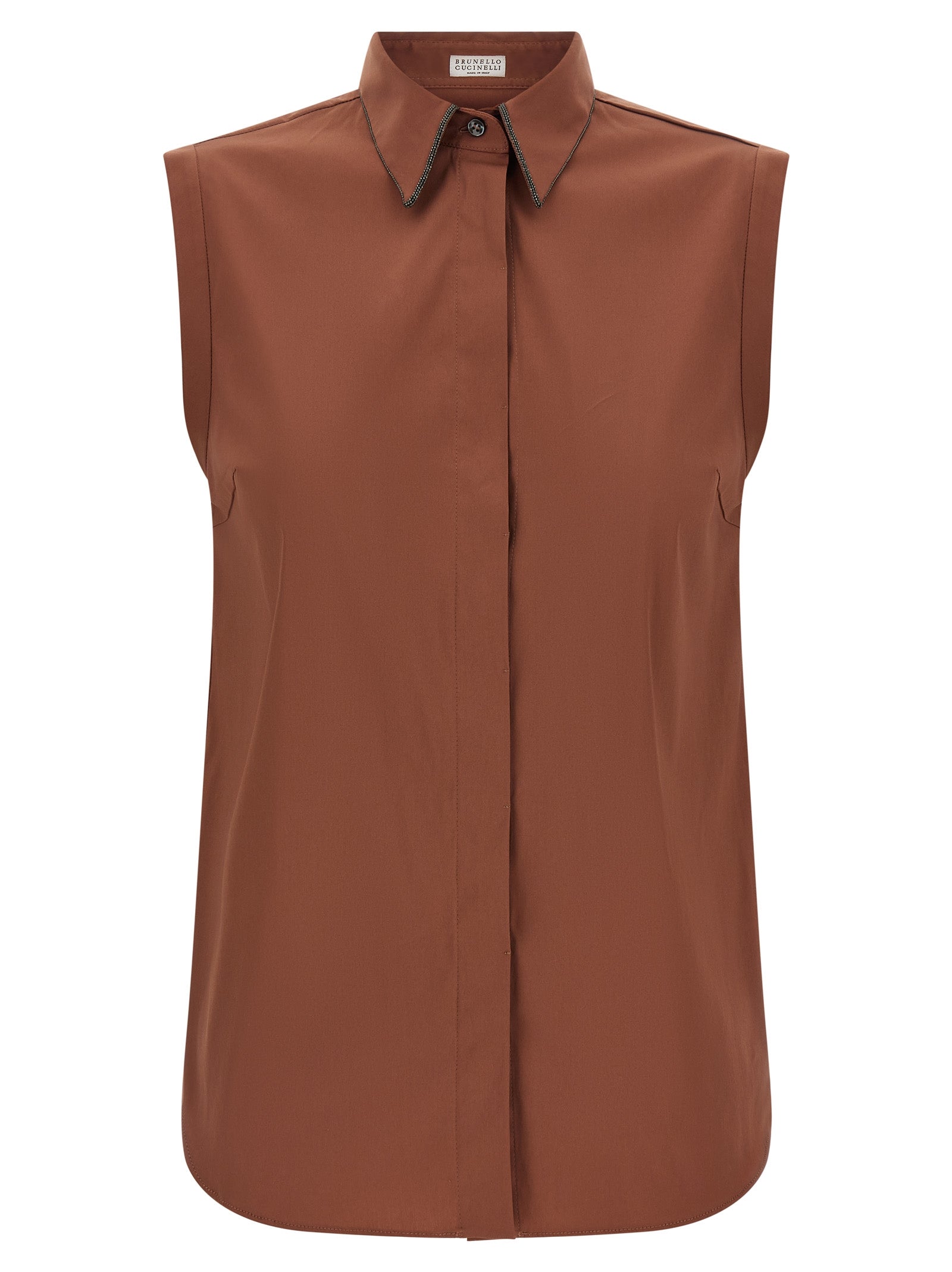 Brunello Cucinelli 'Shiny Trim' Shirt