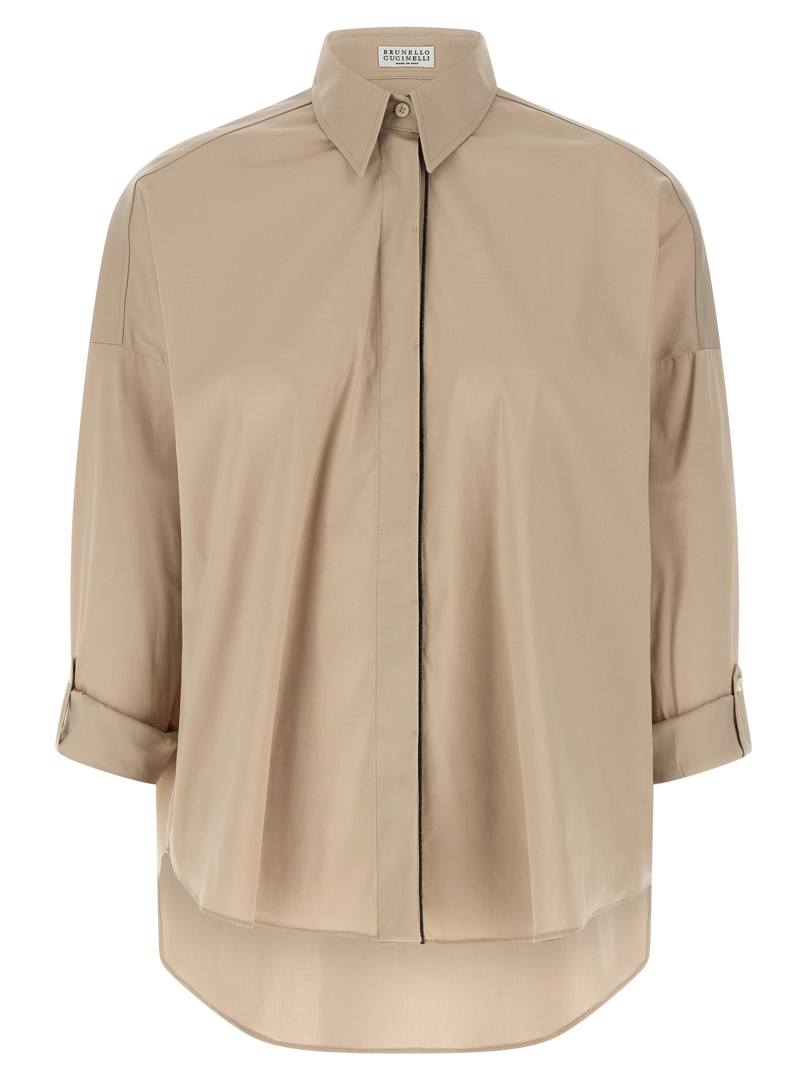 Brunello Cucinelli 'Shiny Trim' Shirt