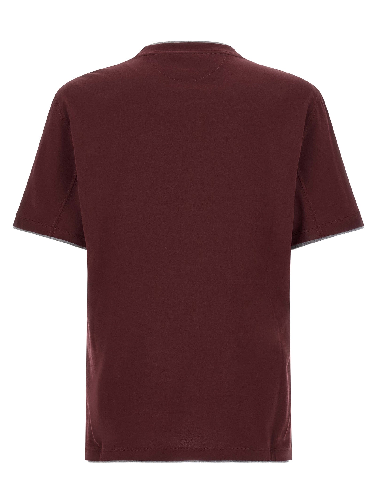 Brunello Cucinelli Double Layer T-Shirt