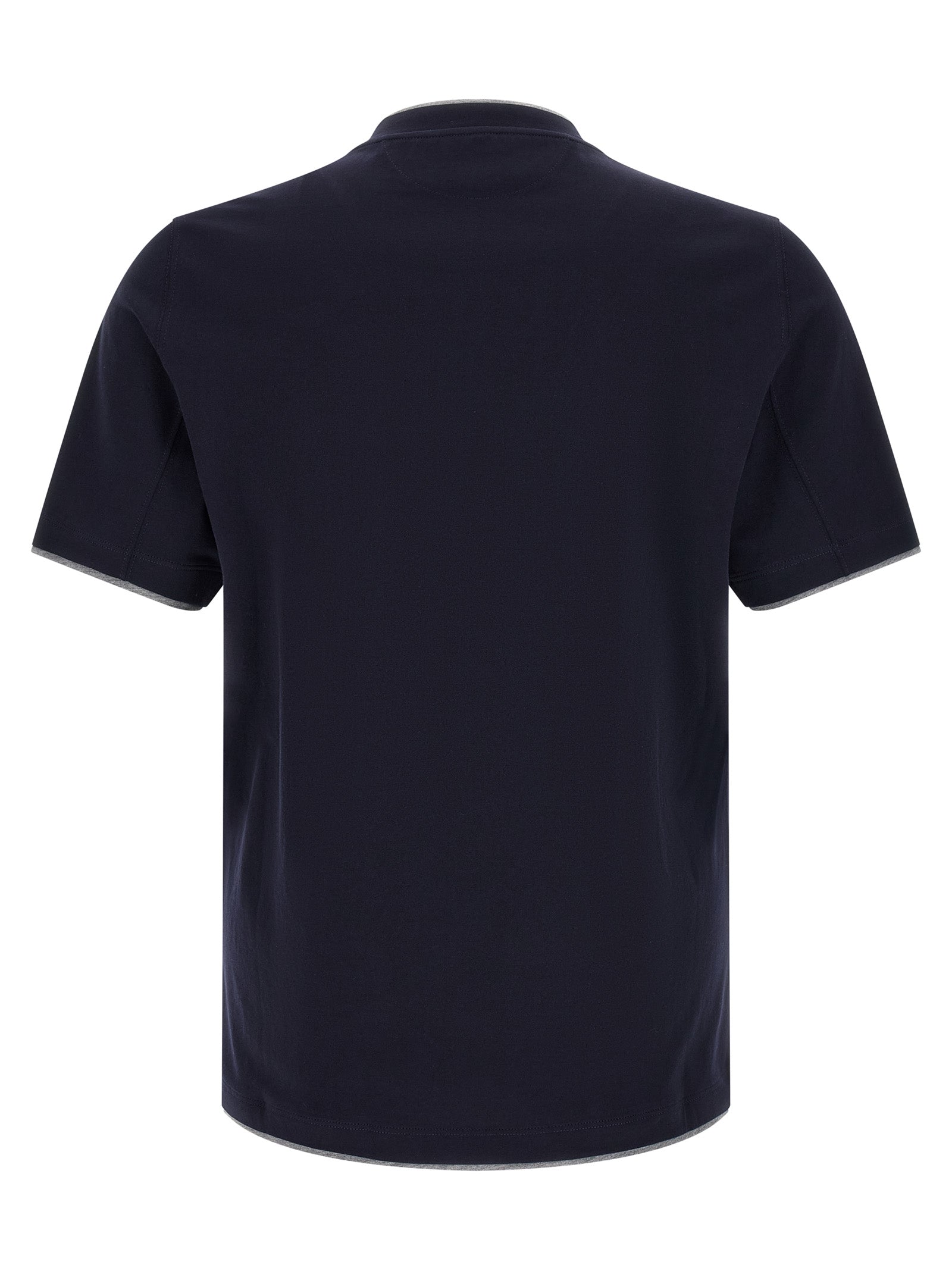 Brunello Cucinelli Double Layer T-Shirt