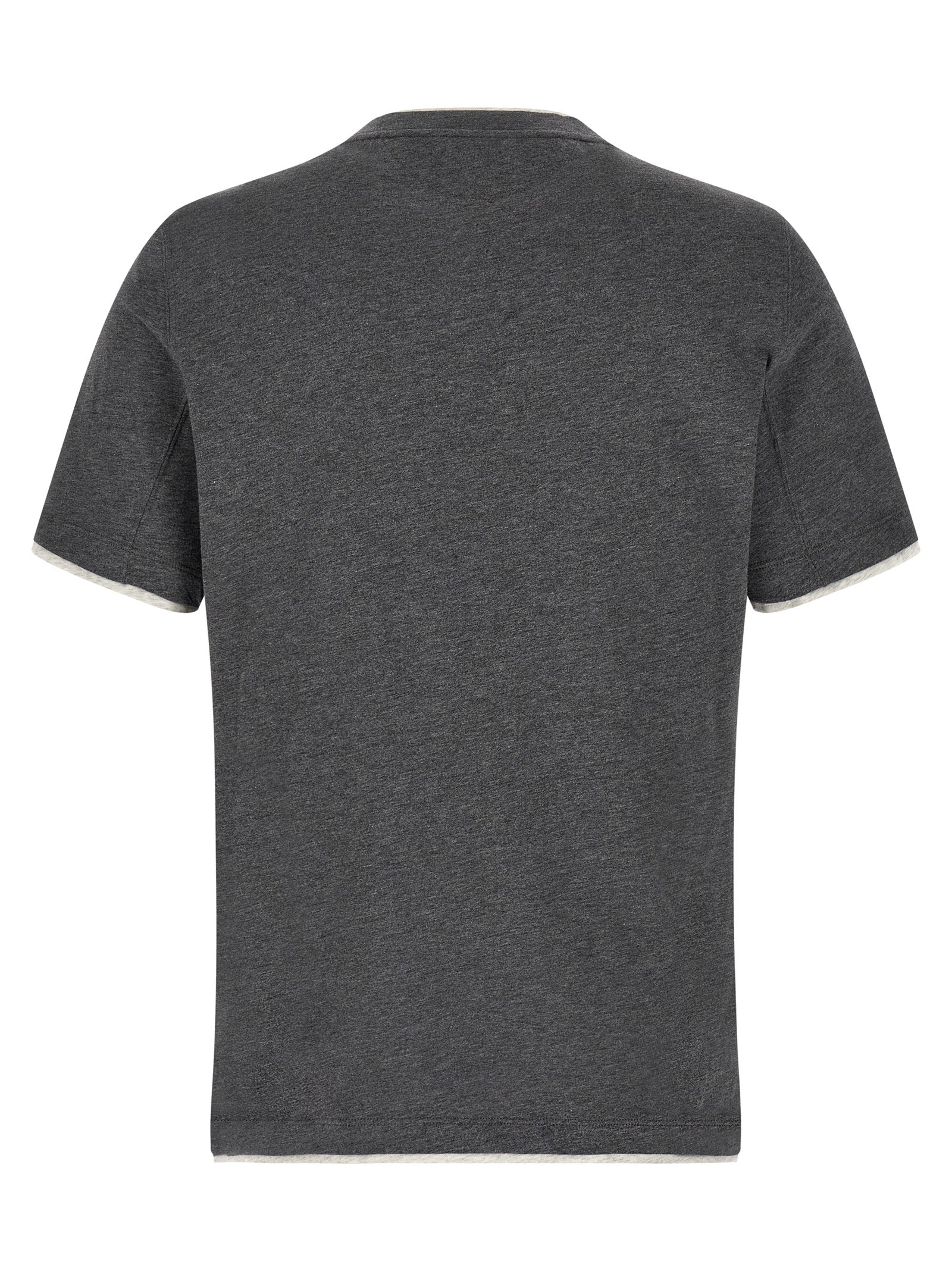 Brunello Cucinelli Double Layer T-Shirt