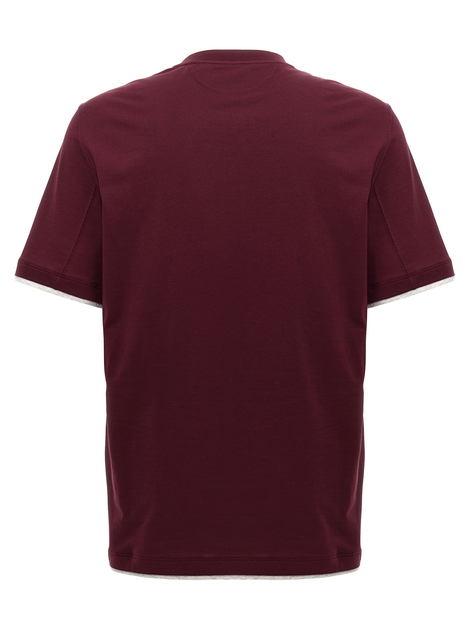 Brunello Cucinelli Double Layer T-Shirt