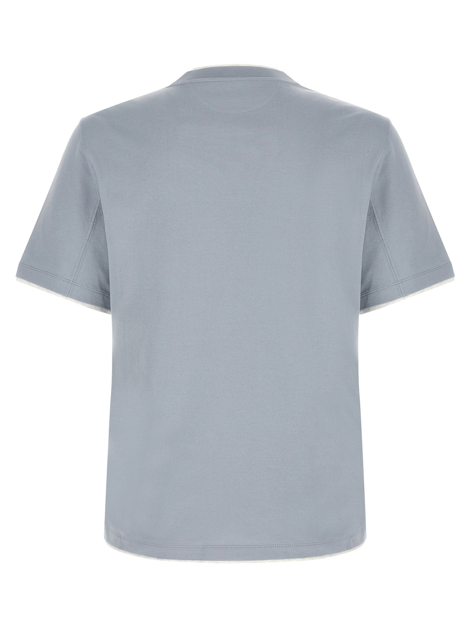 Brunello Cucinelli Double Layer T-Shirt