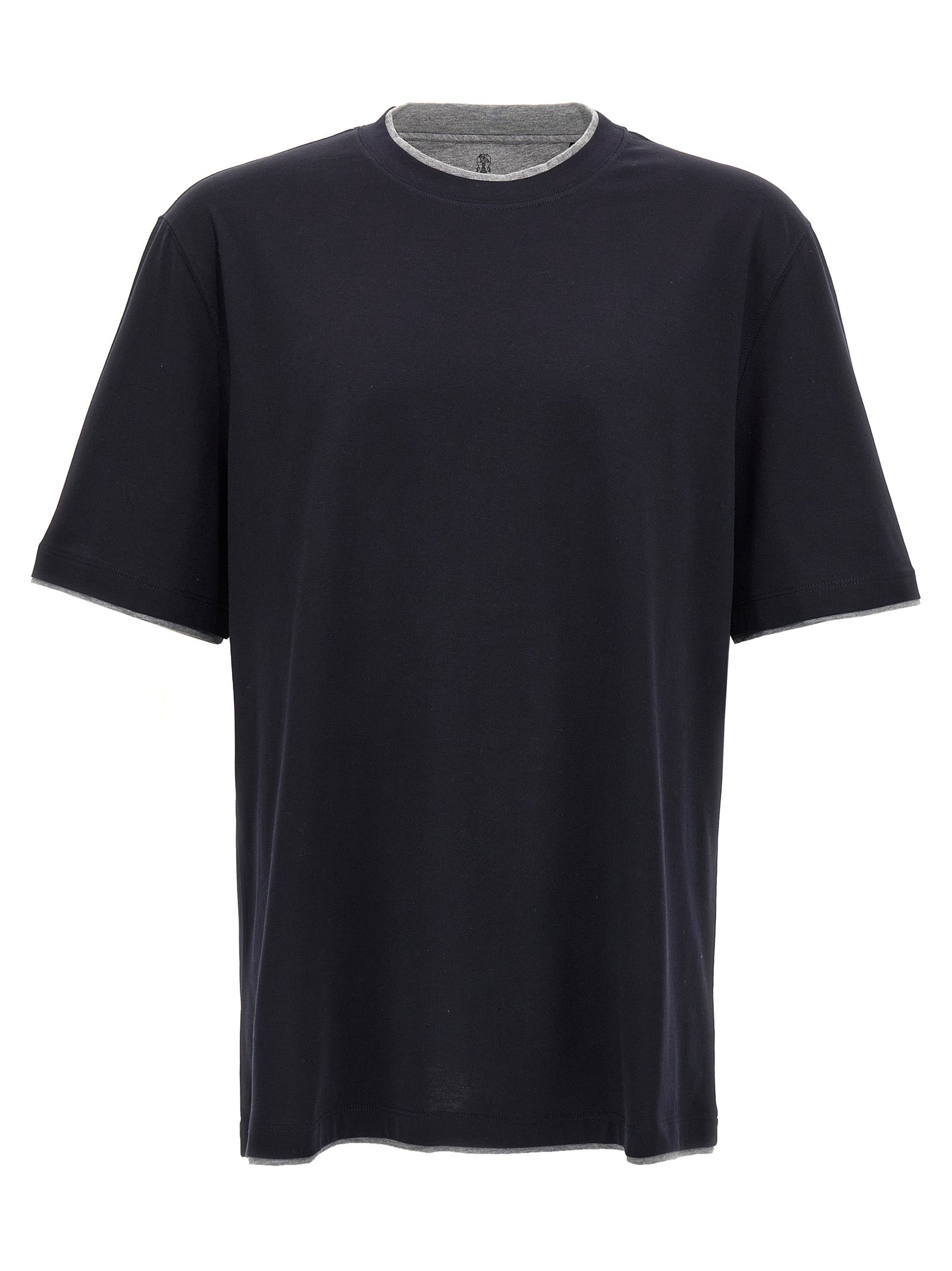 Brunello Cucinelli Double Layer T-Shirt