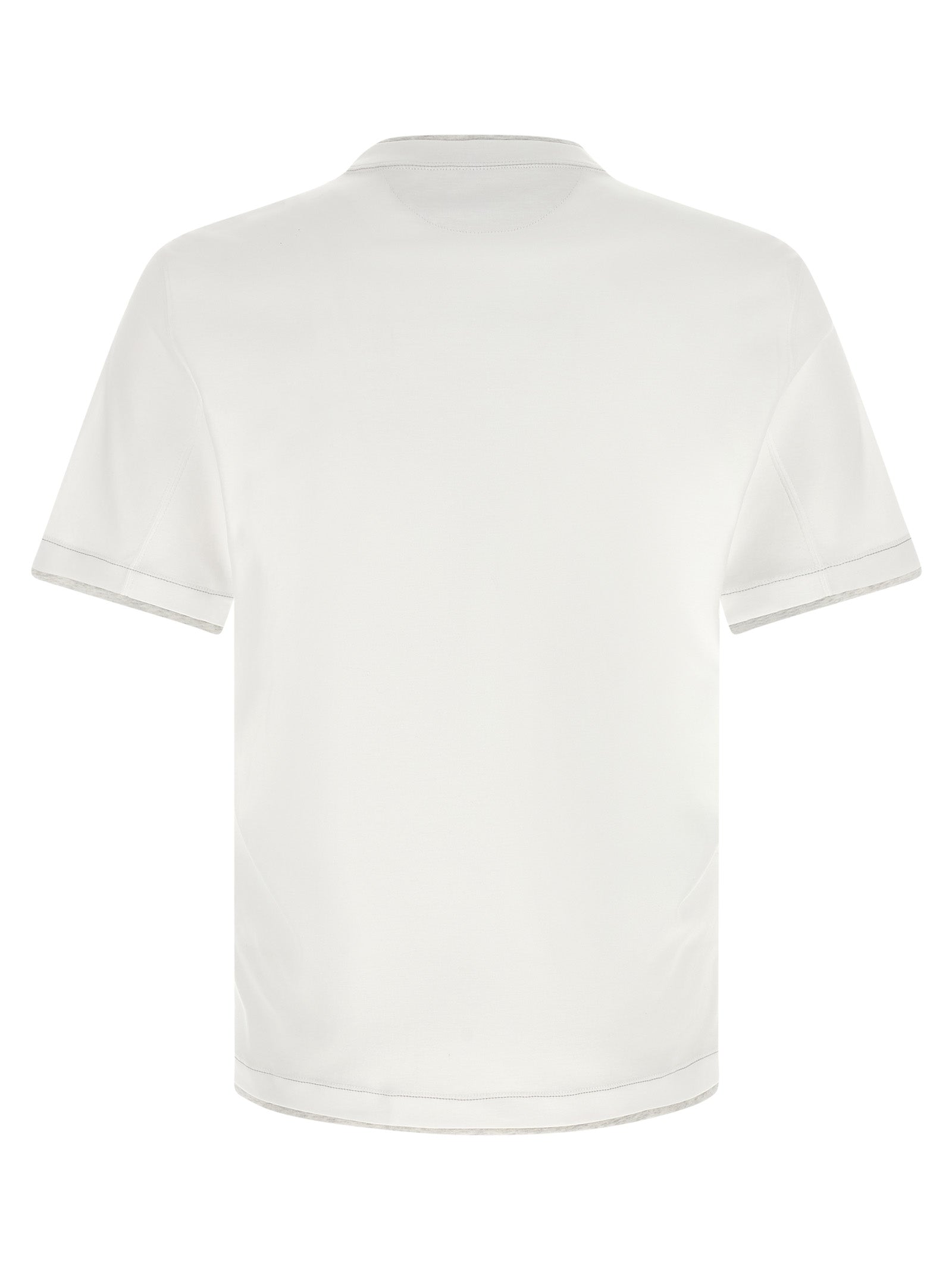 Brunello Cucinelli Double Layer T-Shirt
