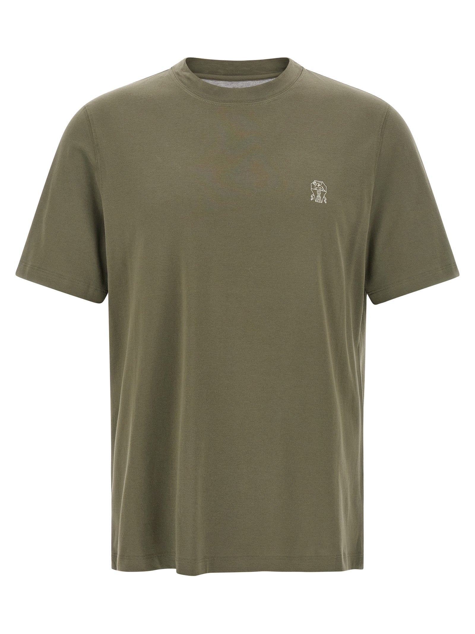 Brunello Cucinelli Logo T-Shirt