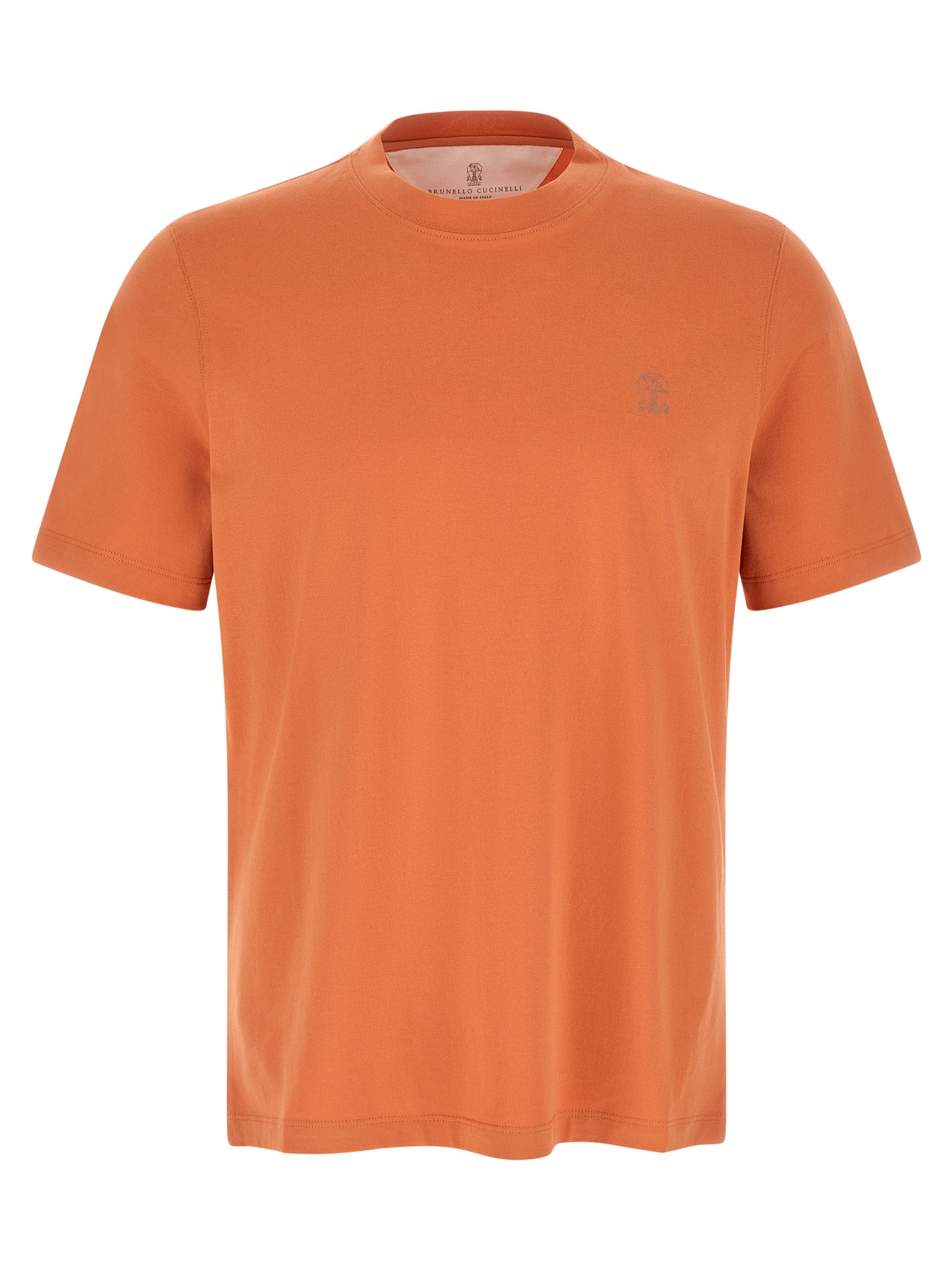 Brunello Cucinelli Logo Print T-Shirt