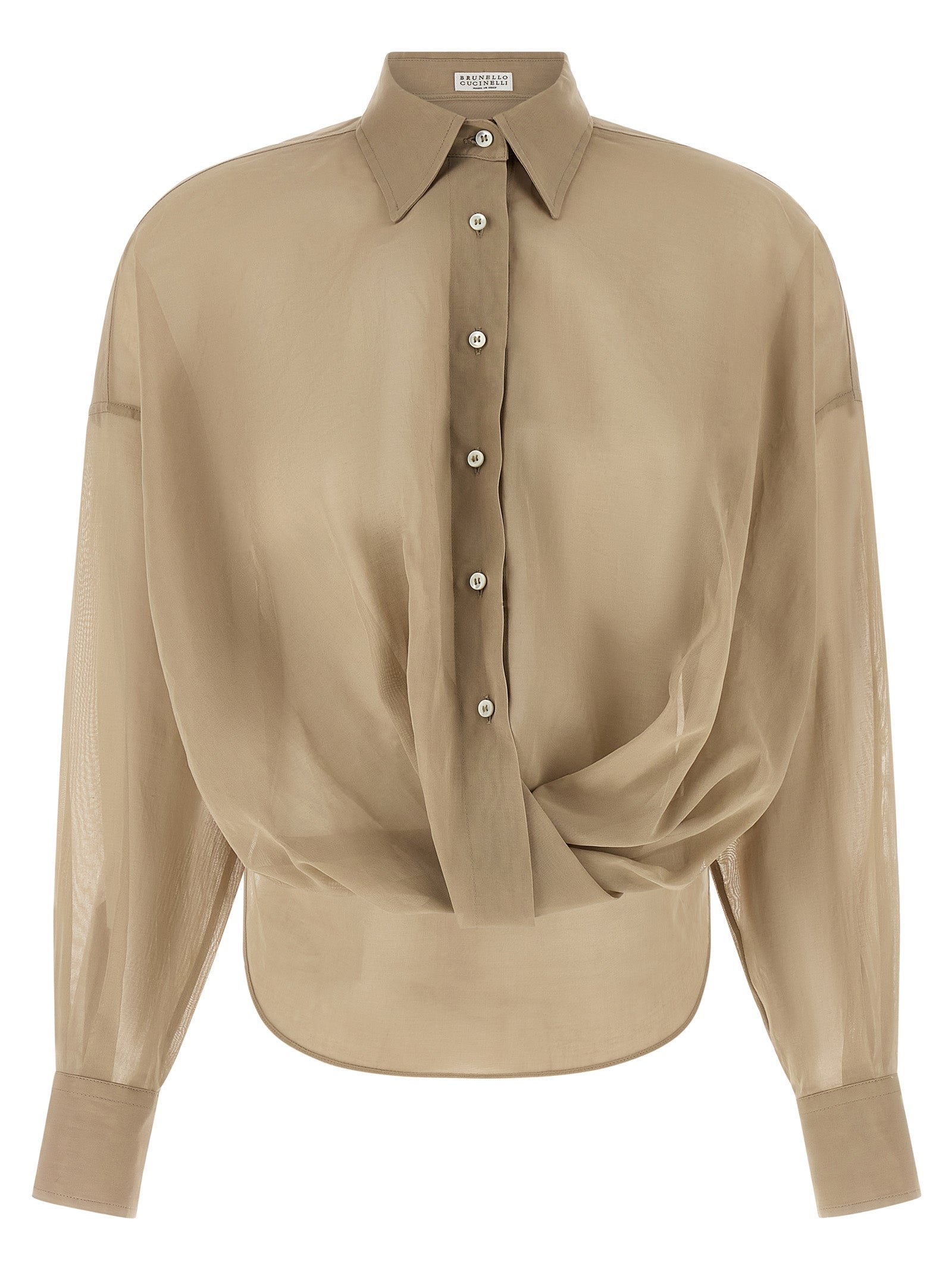 Brunello Cucinelli Taffeta Shirt