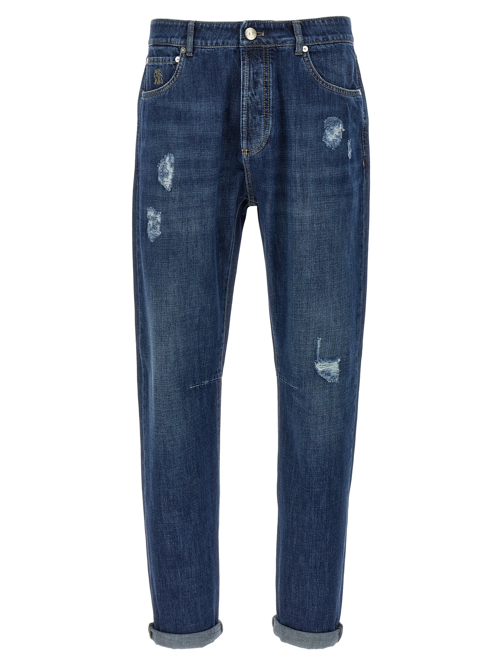 Brunello Cucinelli Used Effect Jeans
