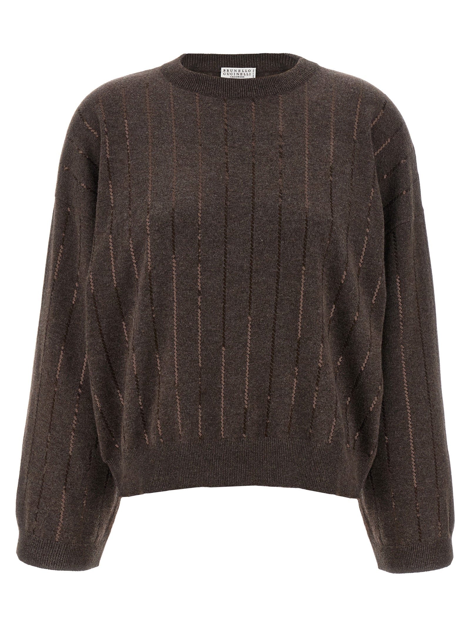Brunello Cucinelli Sequin Cashmere Sweater